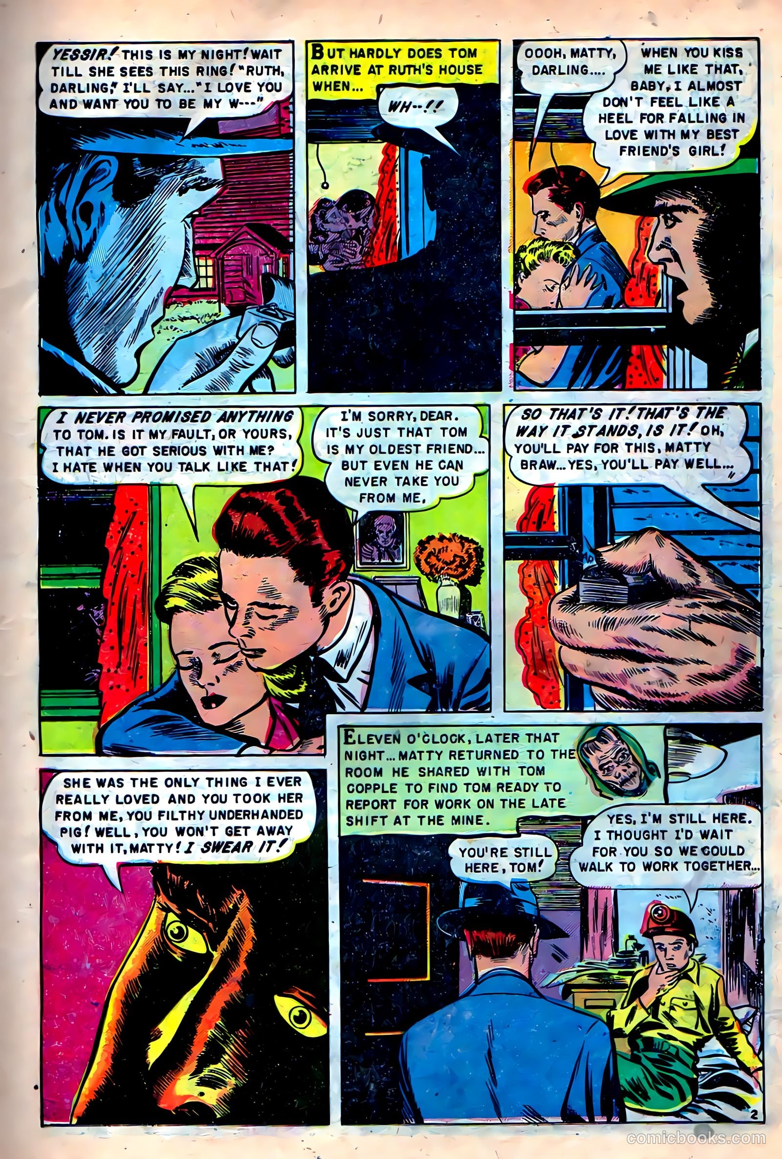Mysterious Adventures #3 (1951) — page 11 of 36