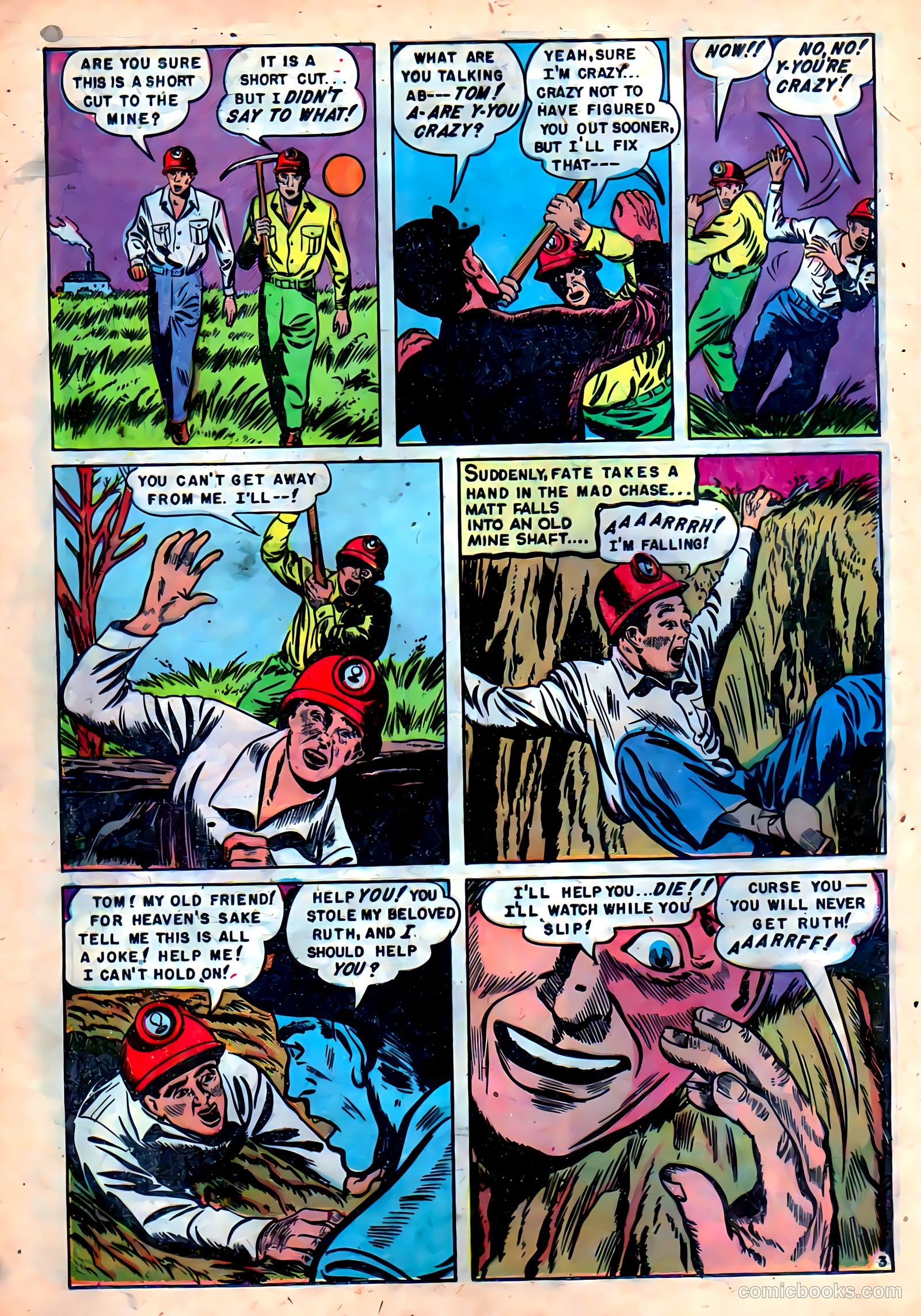 Mysterious Adventures #3 (1951) — page 12 of 36
