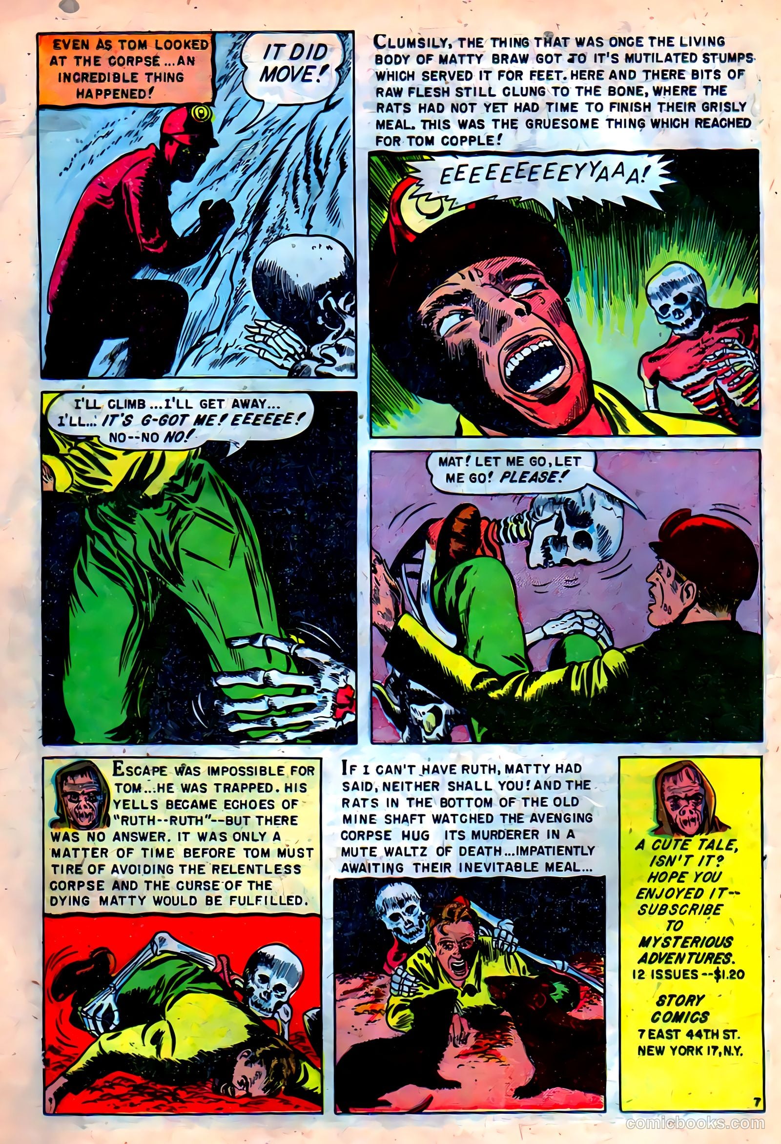 Mysterious Adventures #3 (1951) — page 16 of 36