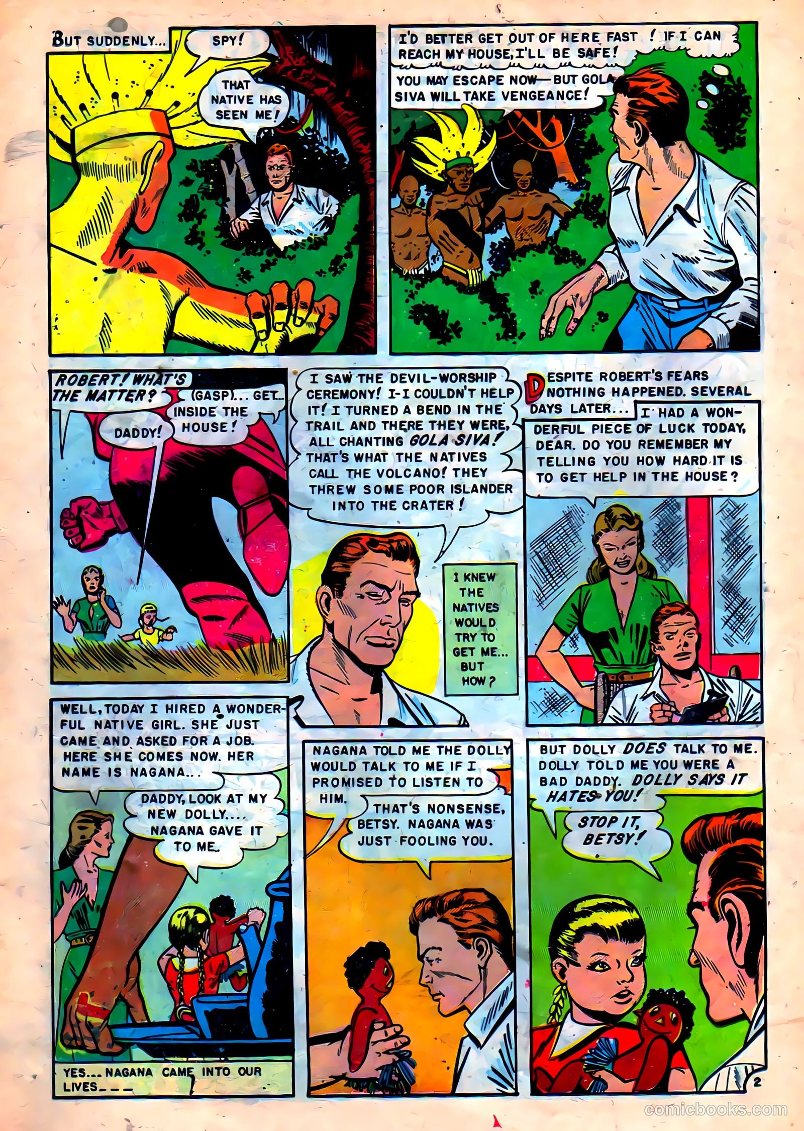 Mysterious Adventures #3 (1951) — page 18 of 36