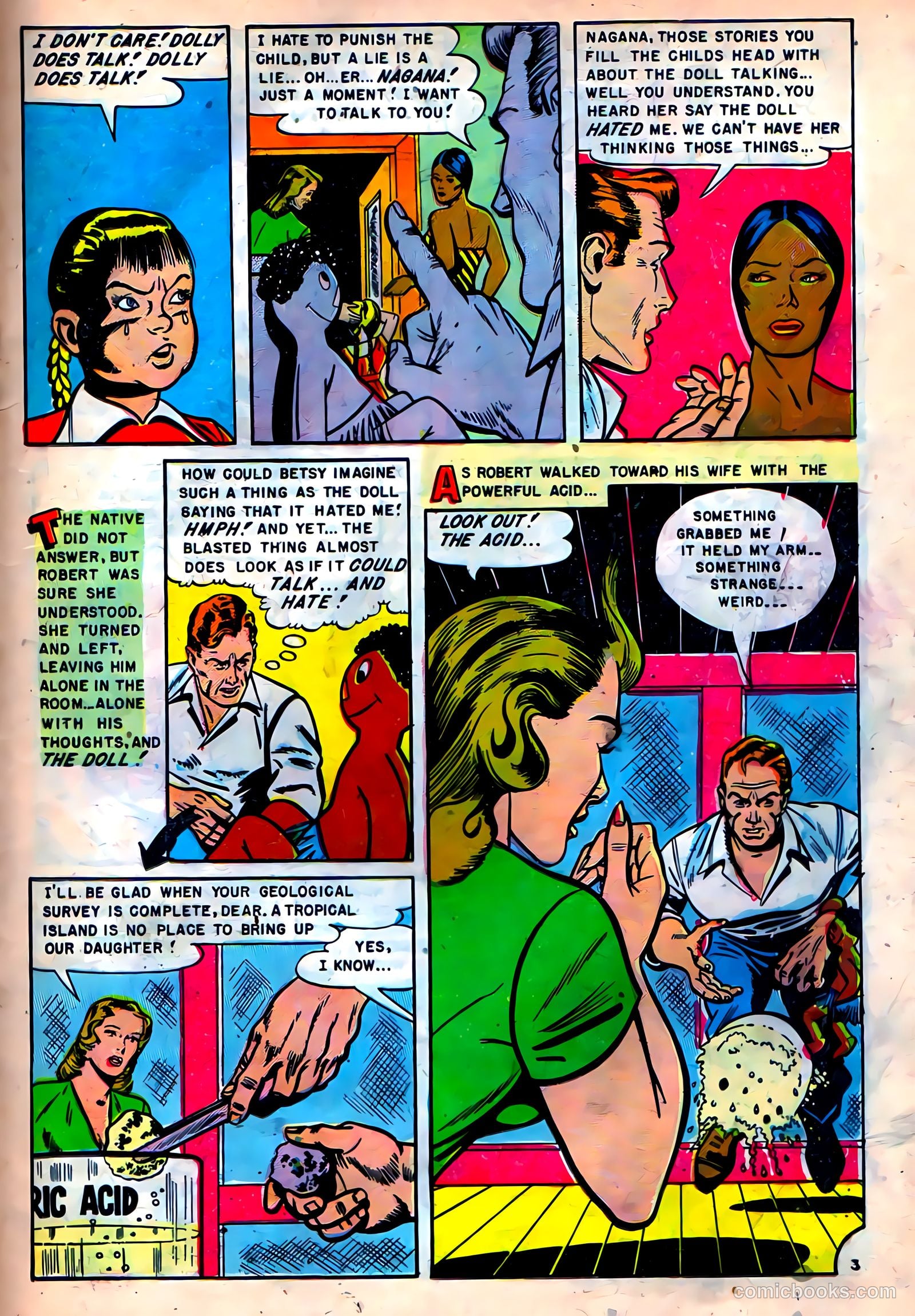Mysterious Adventures #3 (1951) — page 19 of 36