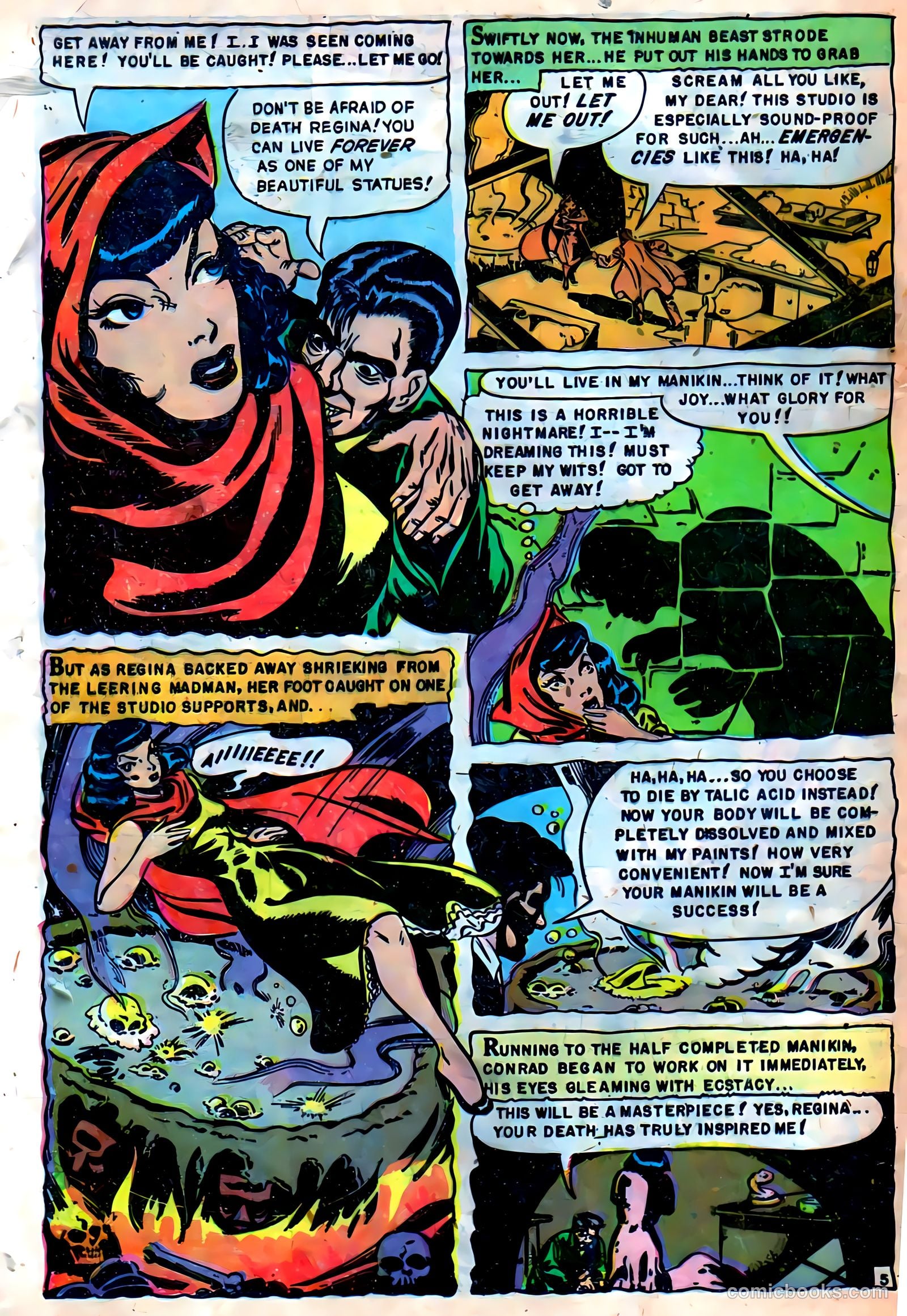 Mysterious Adventures #3 (1951) — page 30 of 36
