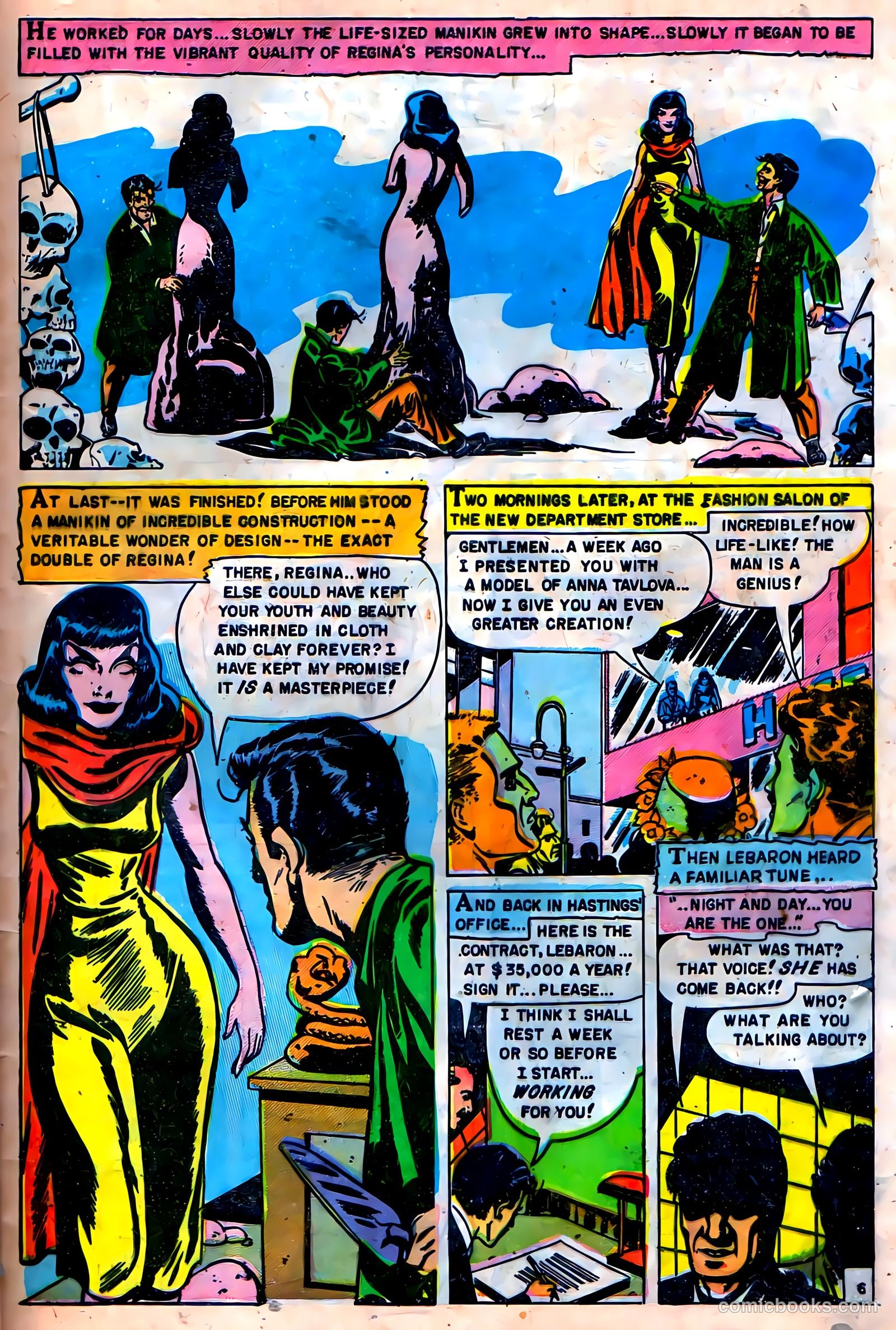 Mysterious Adventures #3 (1951) — page 31 of 36