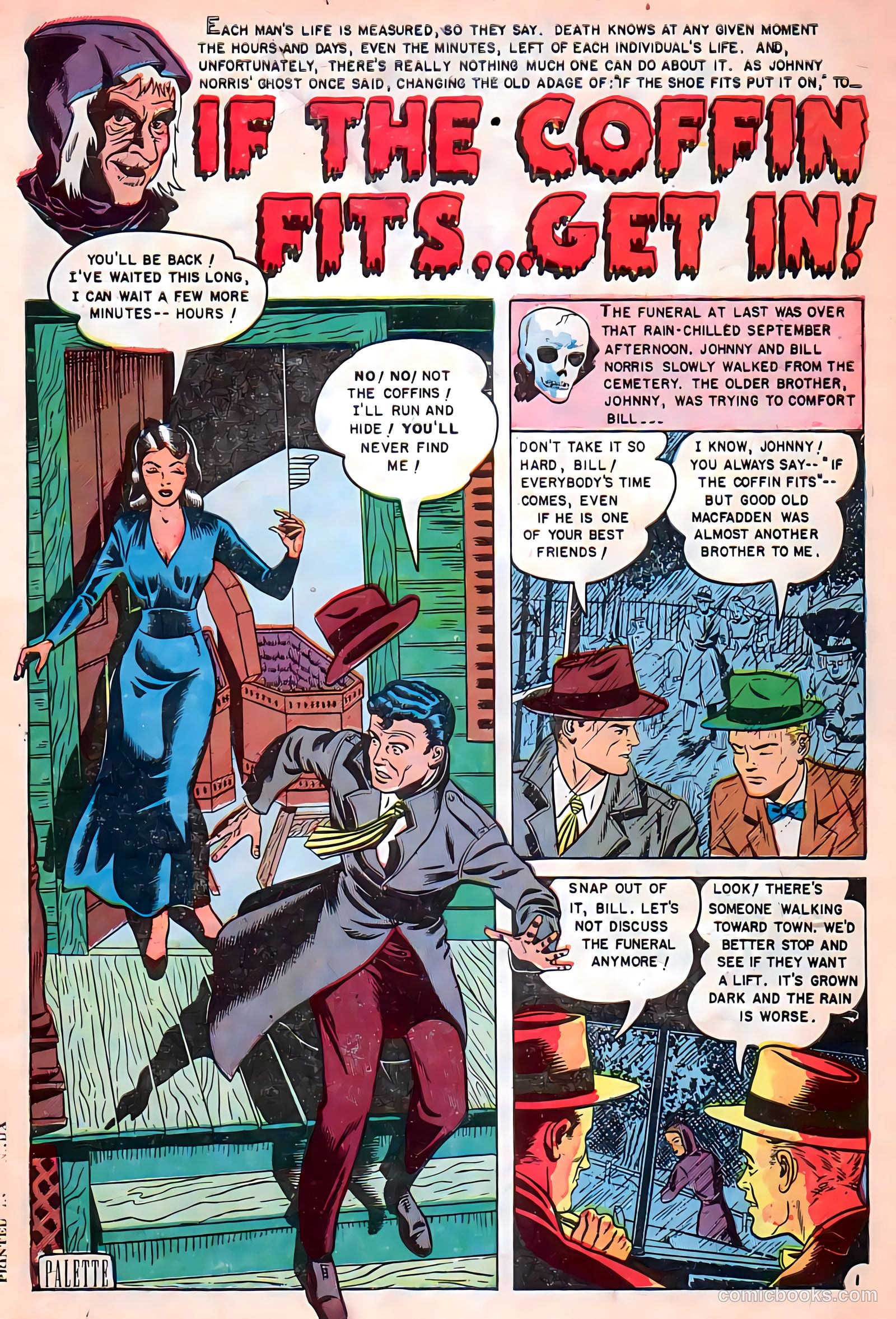 Mysterious Adventures #4 (1951) — page 3 of 36