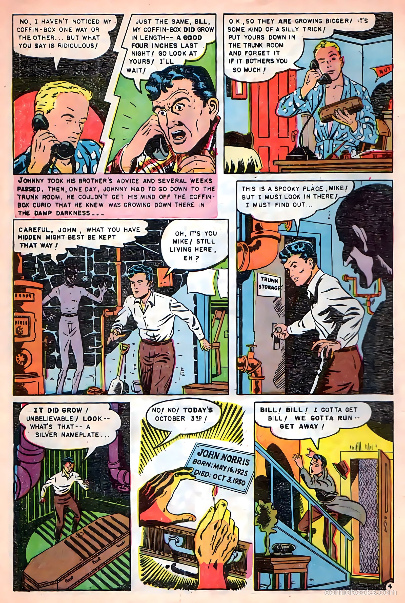 Mysterious Adventures #4 (1951) — page 6 of 36