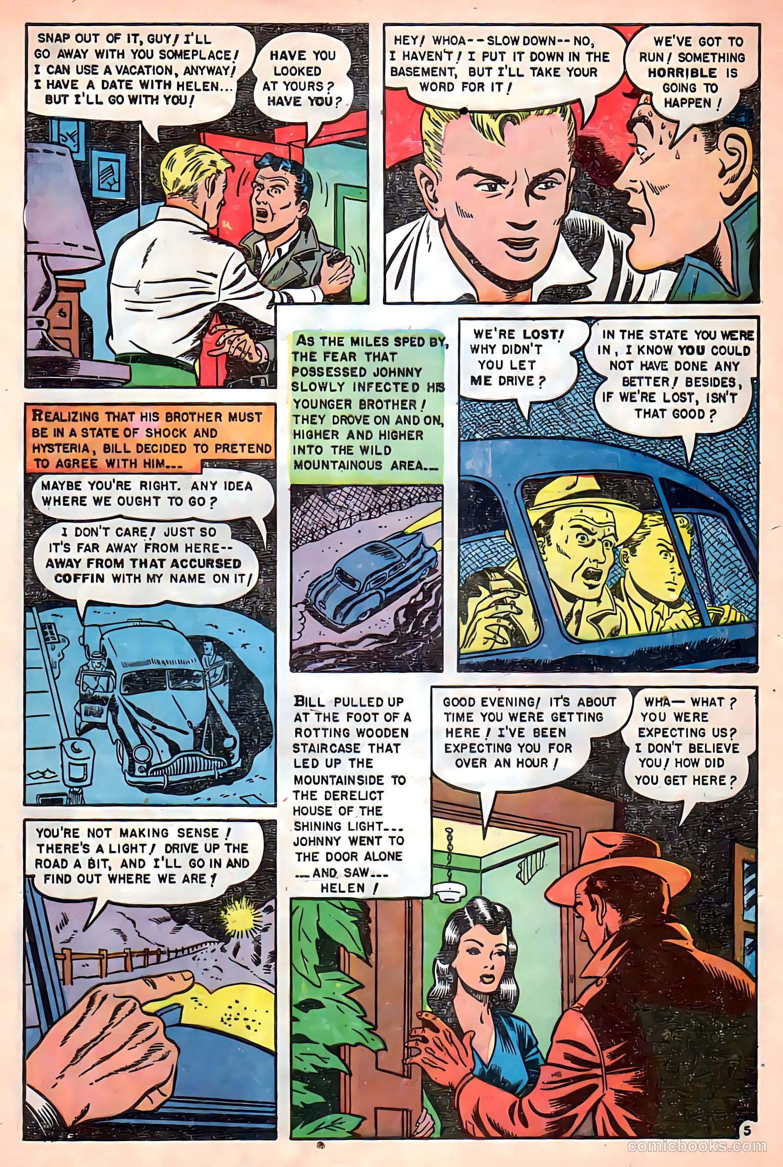 Mysterious Adventures #4 (1951) — page 7 of 36