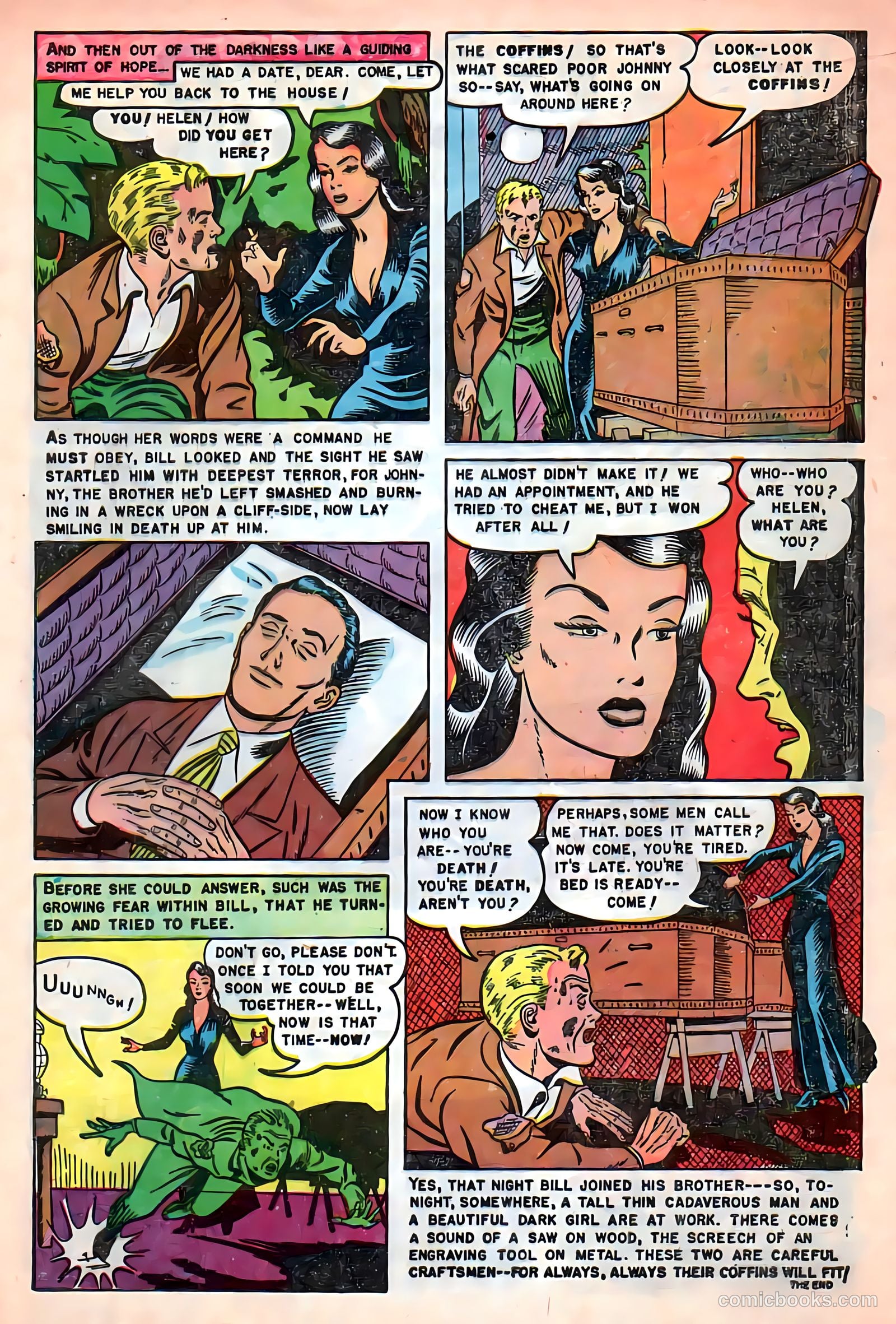 Mysterious Adventures #4 (1951) — page 9 of 36