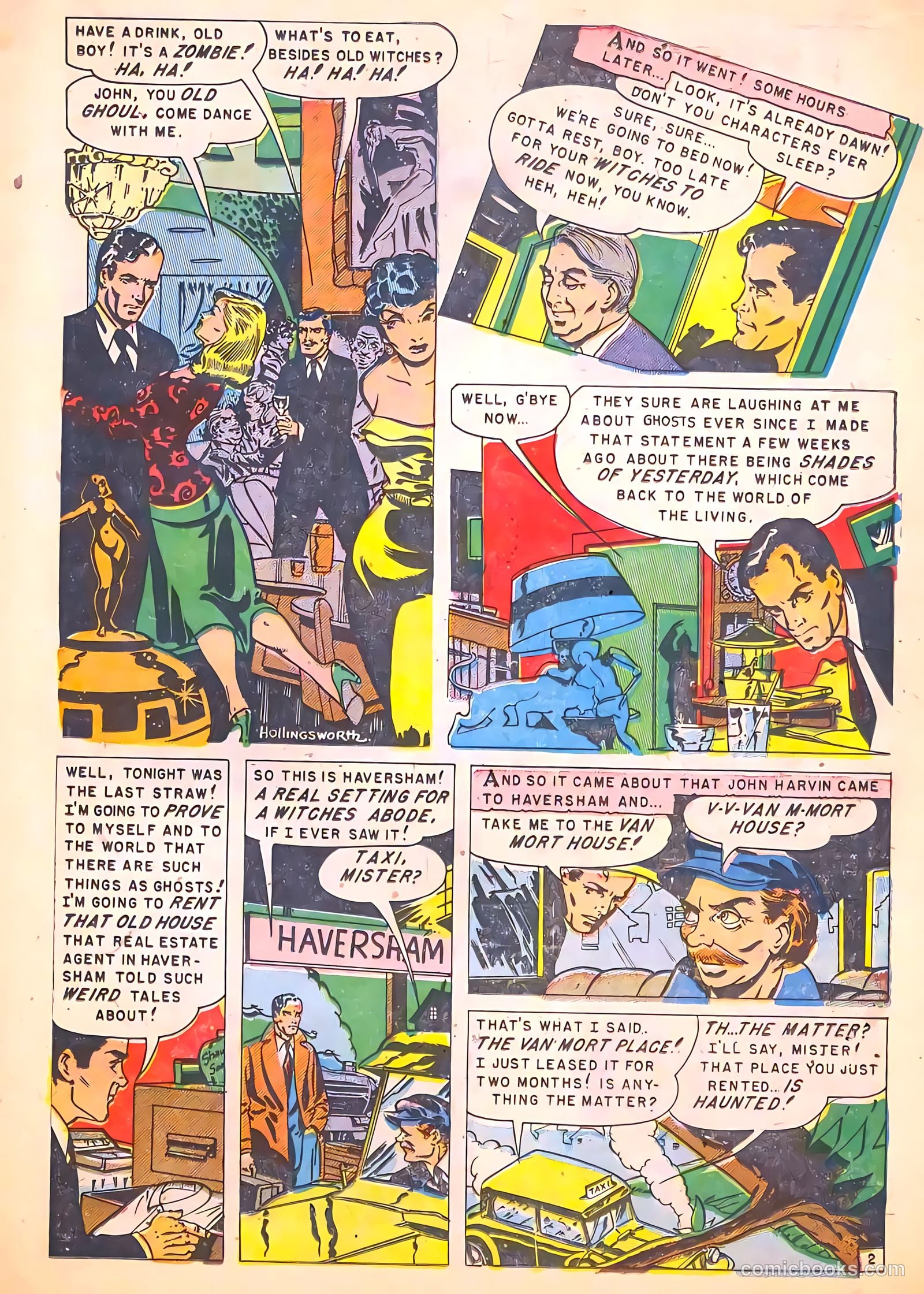 Mysterious Adventures #4 (1951) — page 11 of 36