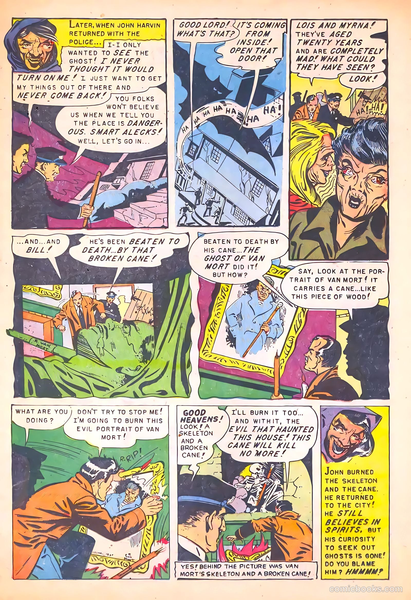 Mysterious Adventures #4 (1951) — page 16 of 36