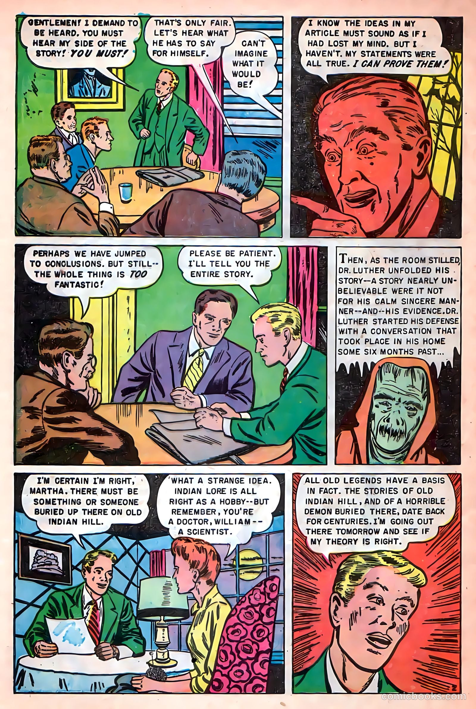 Mysterious Adventures #4 (1951) — page 29 of 36
