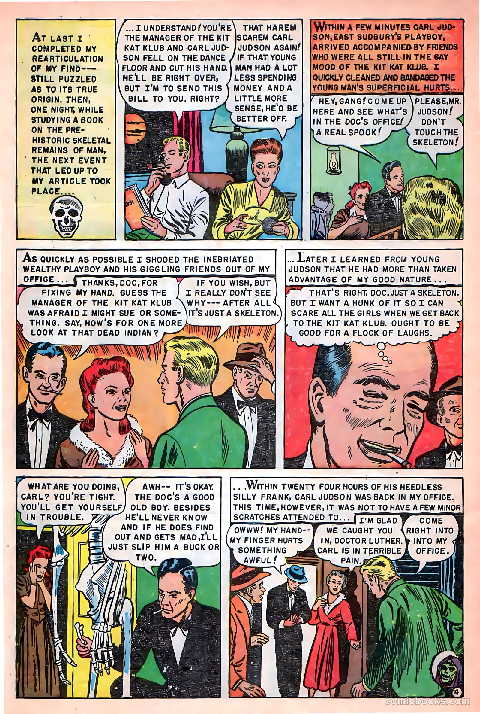 Mysterious Adventures #4 (1951) — page 31 of 36