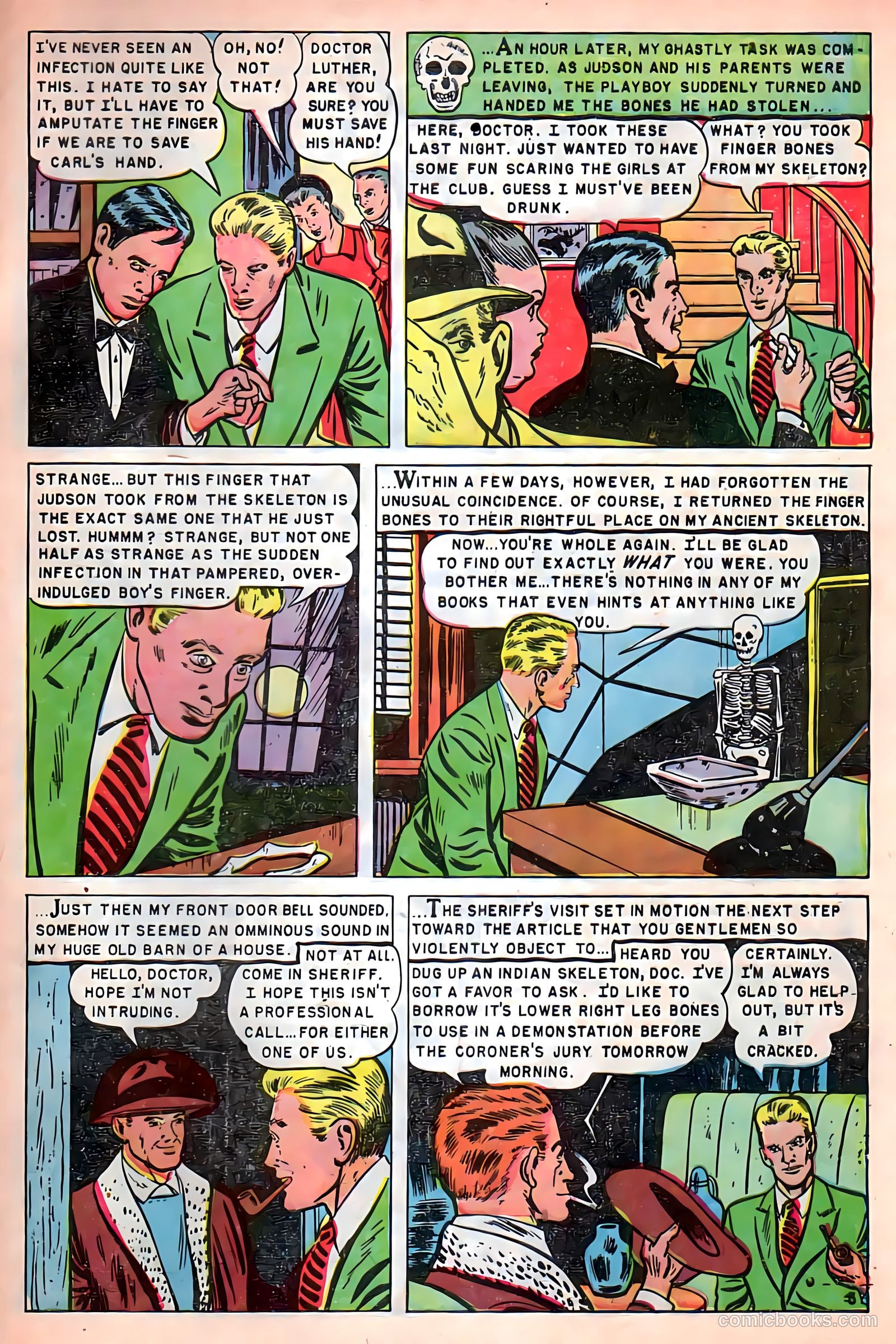 Mysterious Adventures #4 (1951) — page 32 of 36