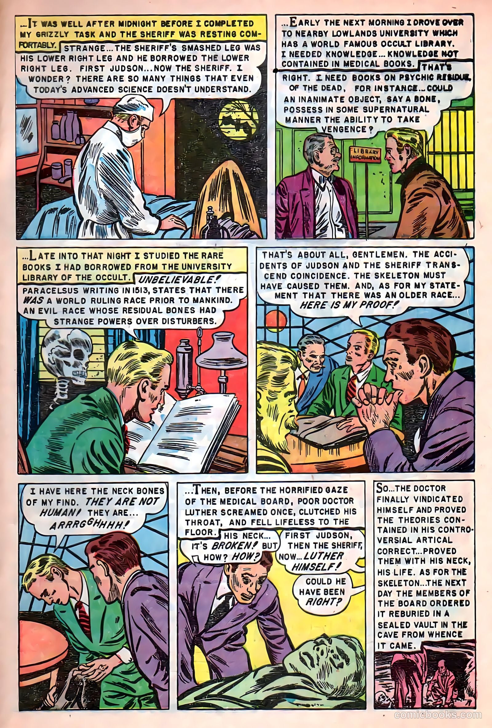 Mysterious Adventures #4 (1951) — page 34 of 36