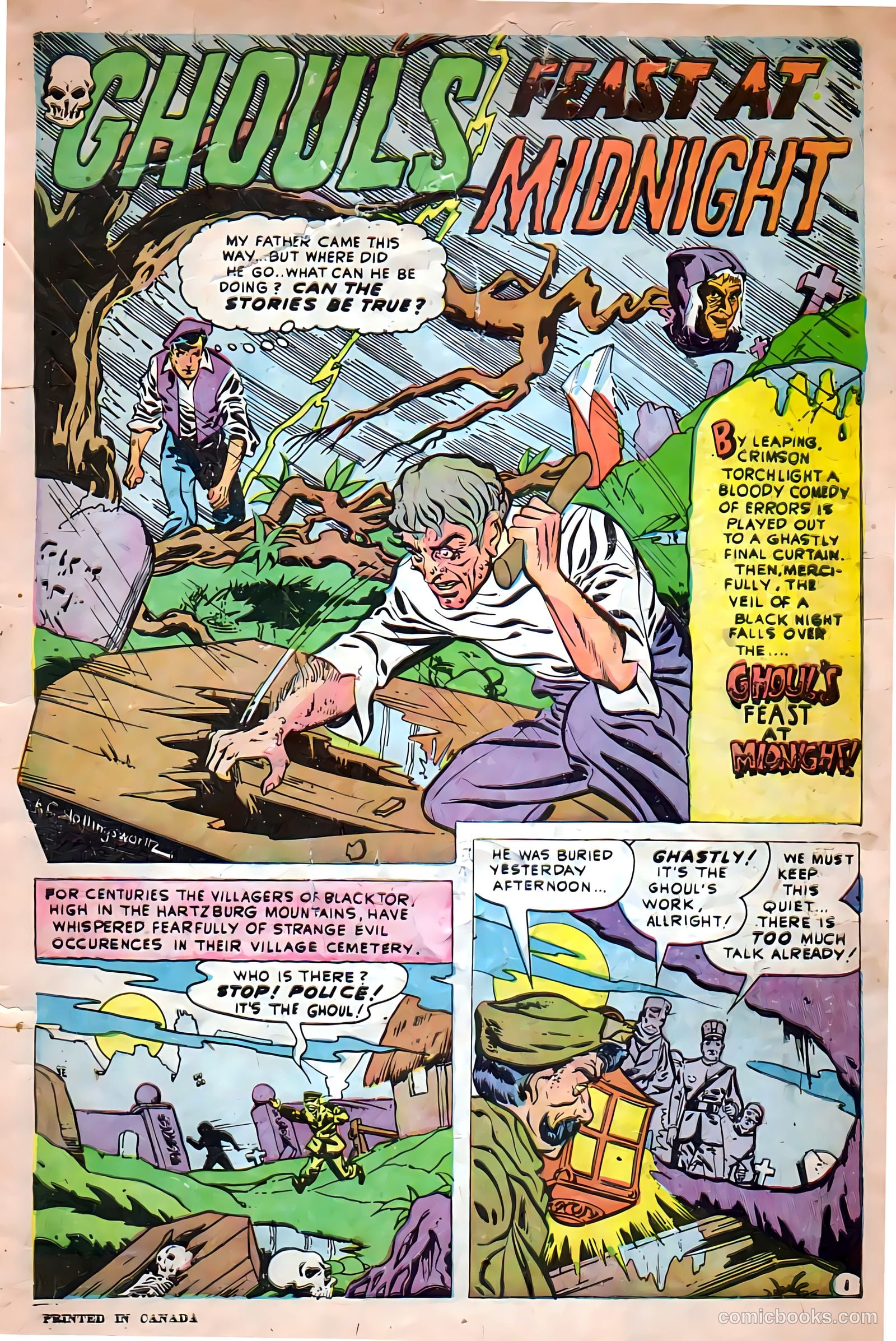 Mysterious Adventures #5 (1951) — page 3 of 36