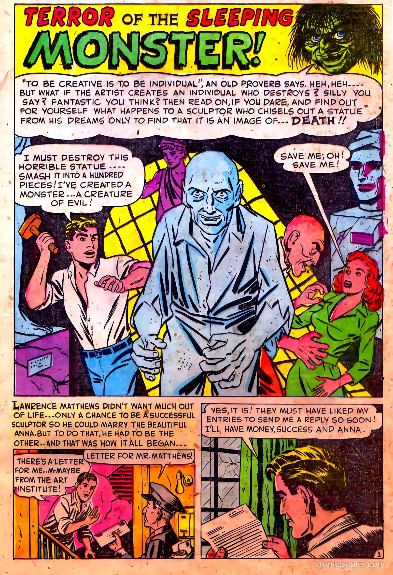 Mysterious Adventures #5 (1951) — page 17 of 36