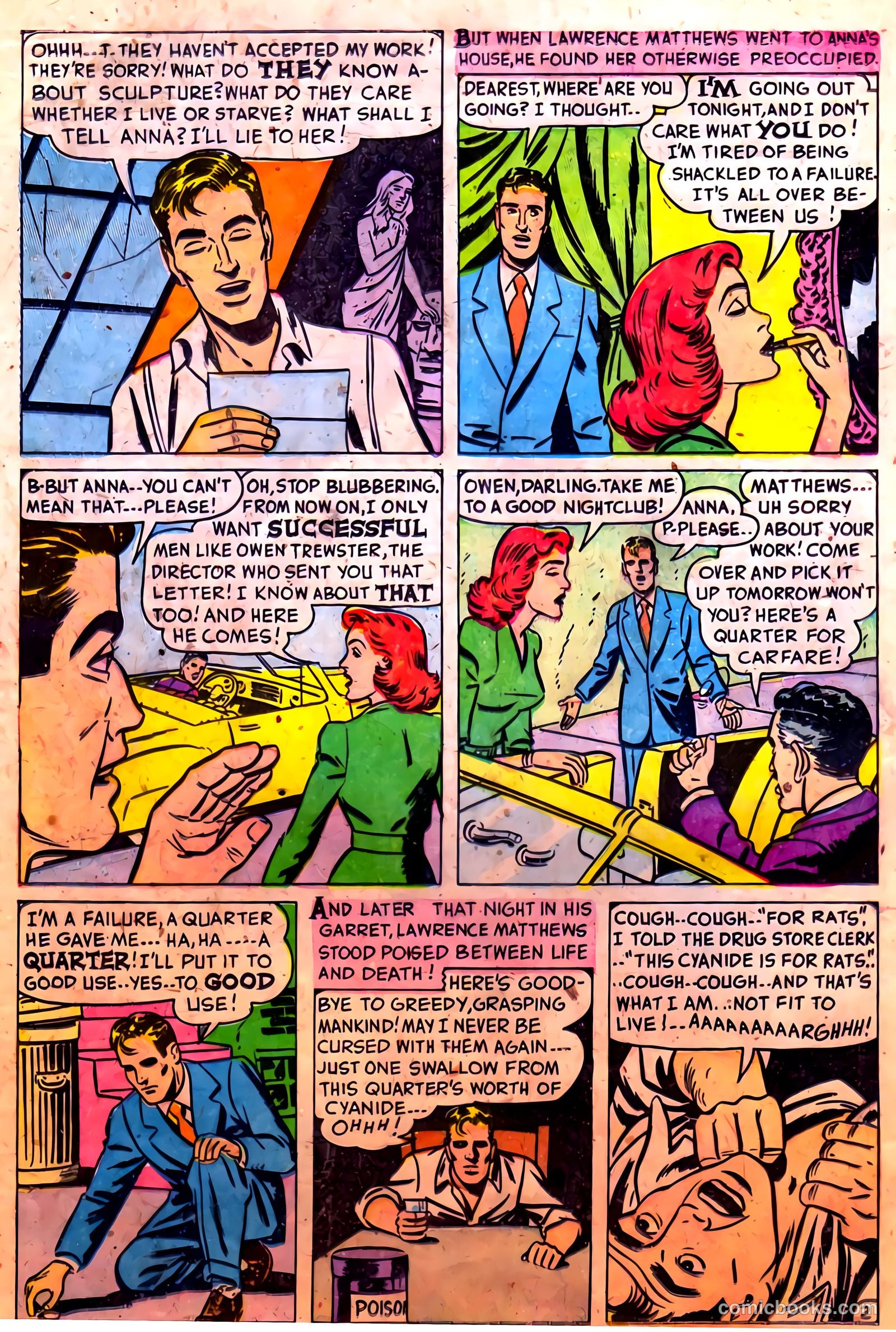 Mysterious Adventures #5 (1951) — page 18 of 36