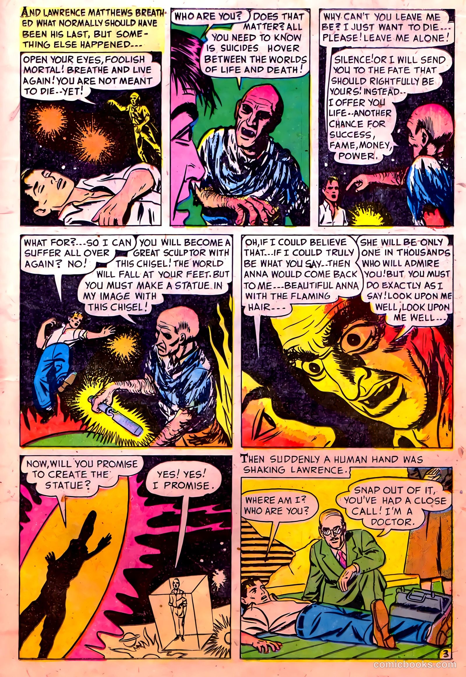 Mysterious Adventures #5 (1951) — page 19 of 36