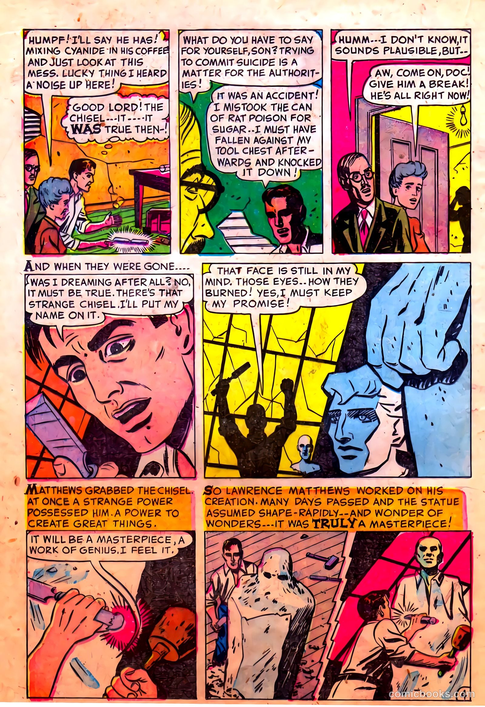 Mysterious Adventures #5 (1951) — page 20 of 36