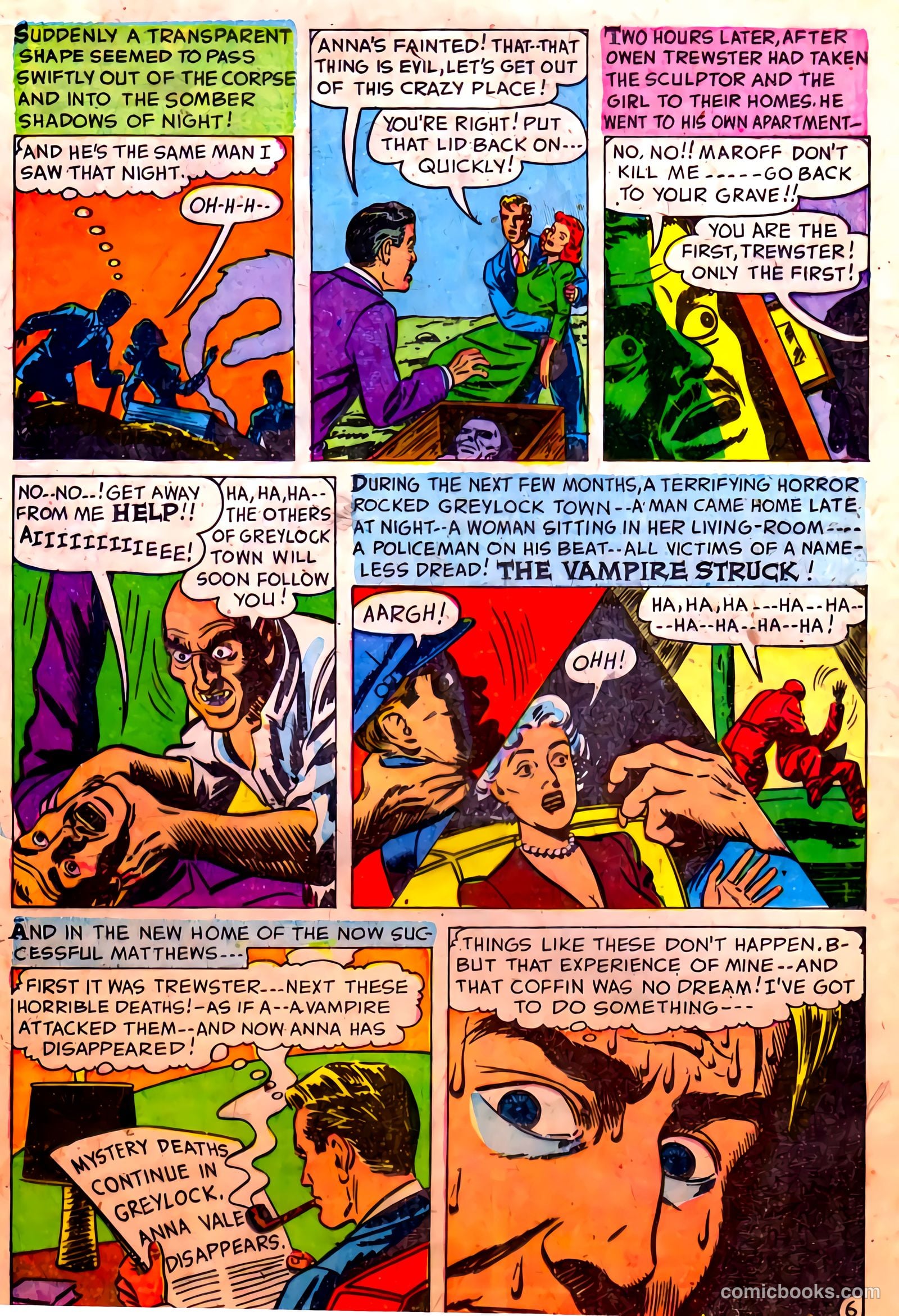 Mysterious Adventures #5 (1951) — page 22 of 36
