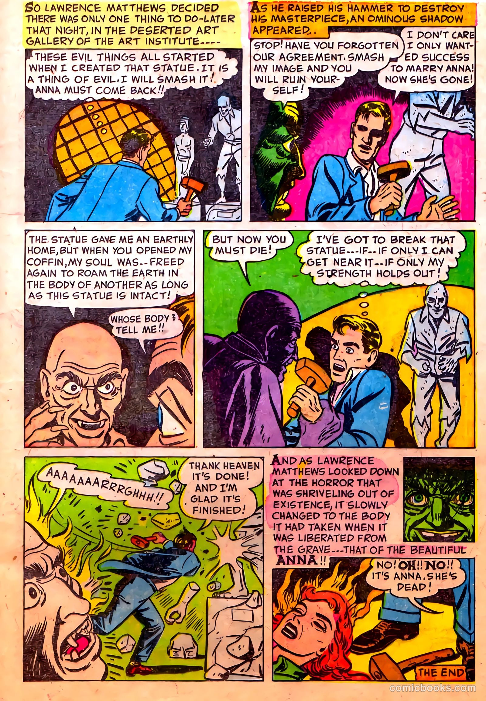 Mysterious Adventures #5 (1951) — page 23 of 36