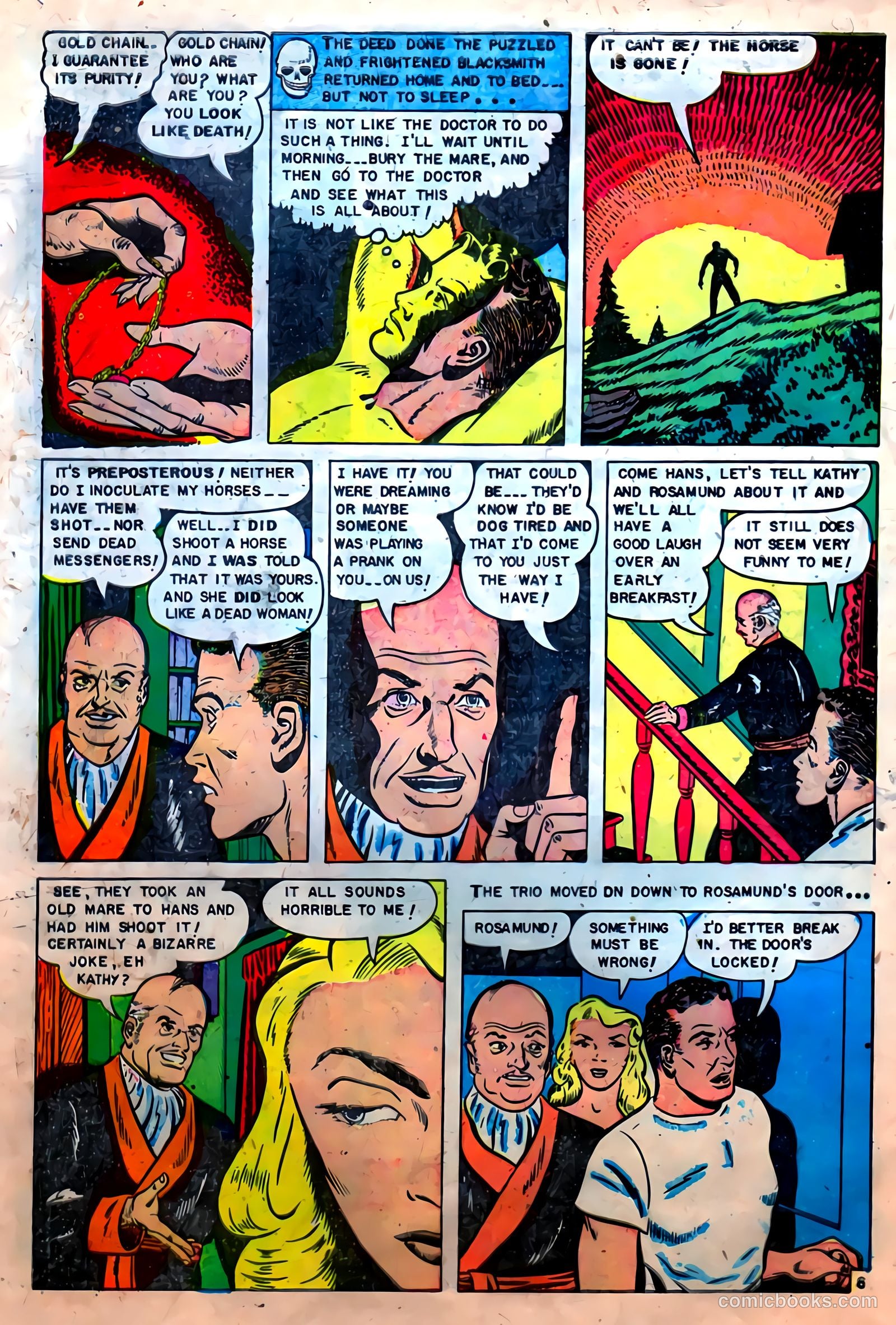 Mysterious Adventures #5 (1951) — page 32 of 36