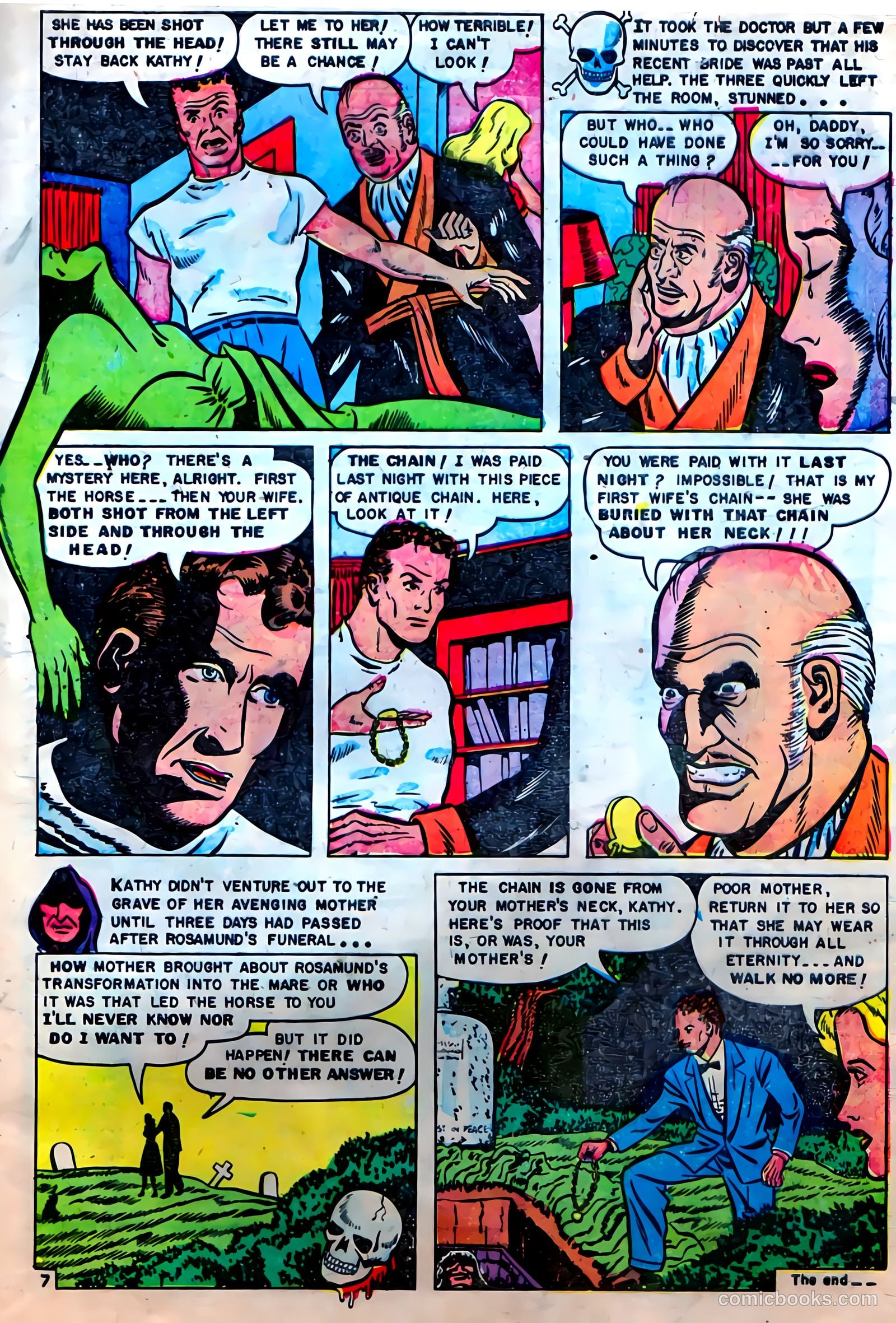 Mysterious Adventures #5 (1951) — page 33 of 36