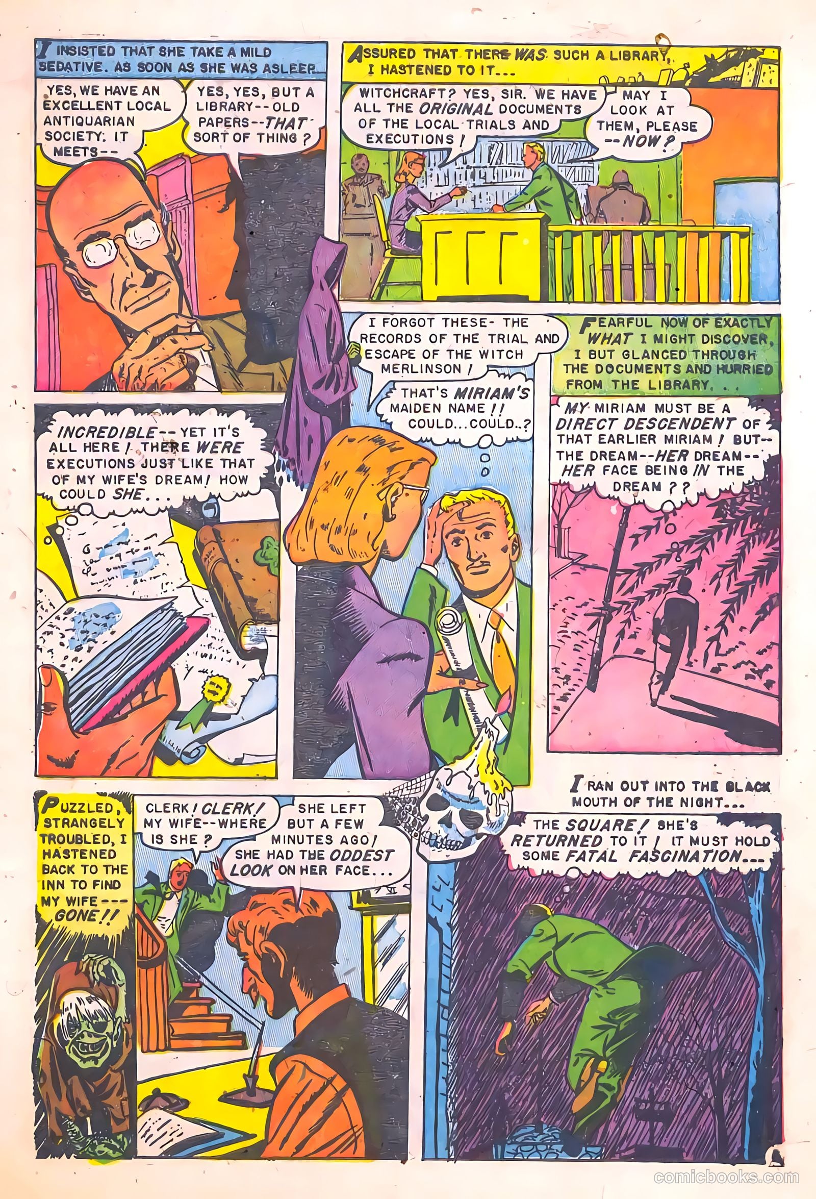 Mysterious Adventures #6 (1952) — page 7 of 36