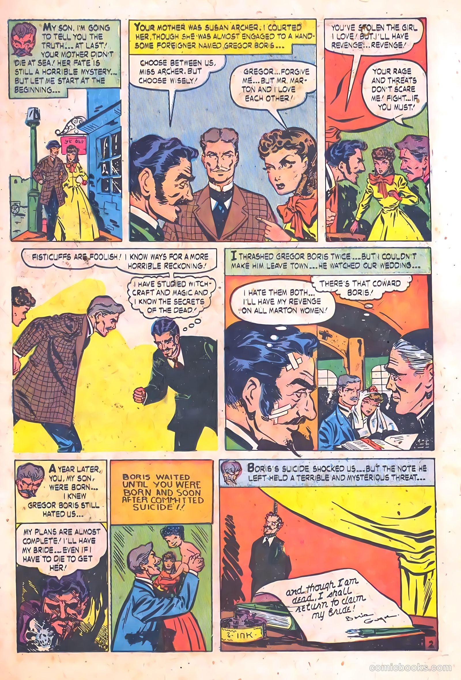 Mysterious Adventures #6 (1952) — page 11 of 36