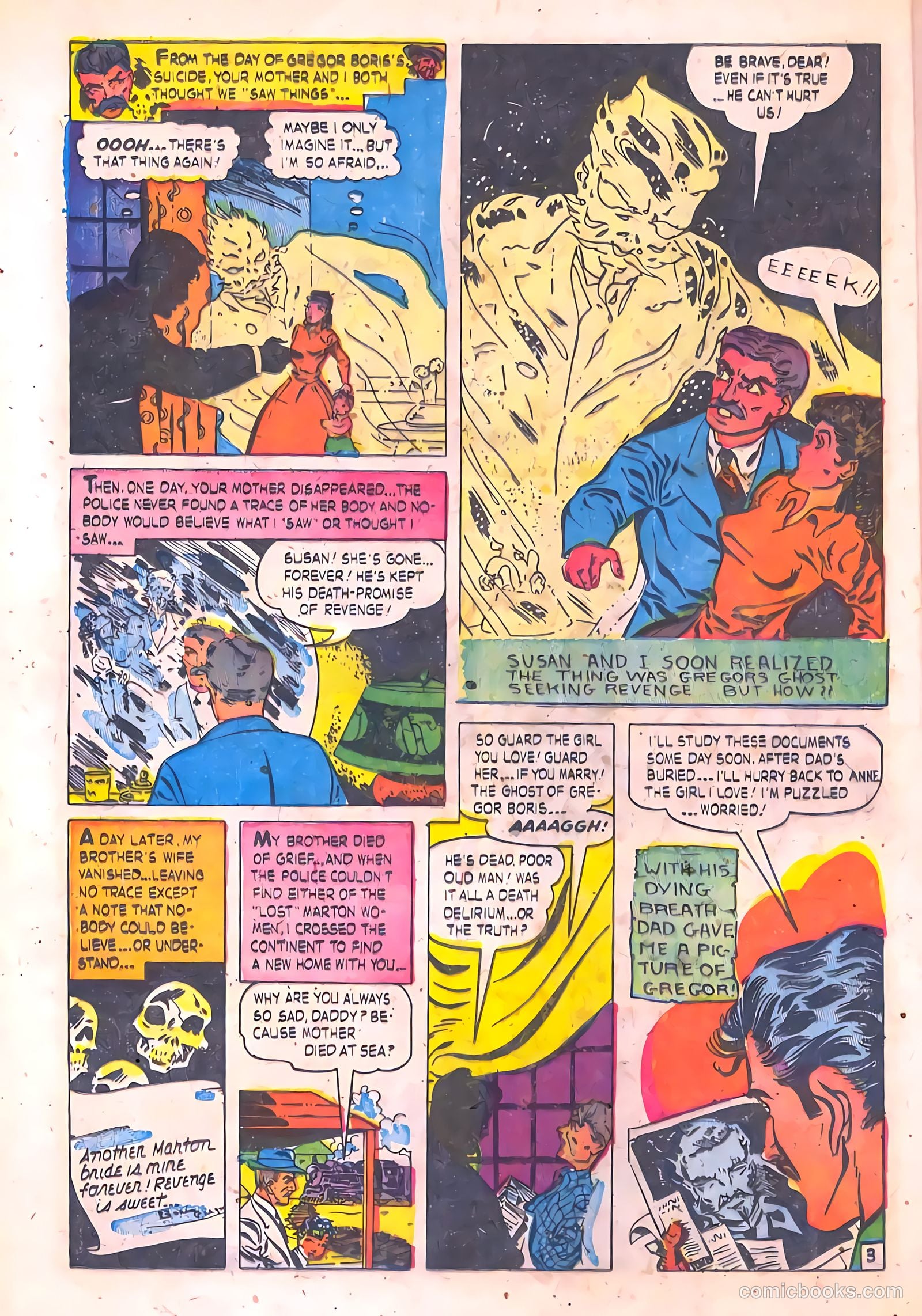 Mysterious Adventures #6 (1952) — page 12 of 36