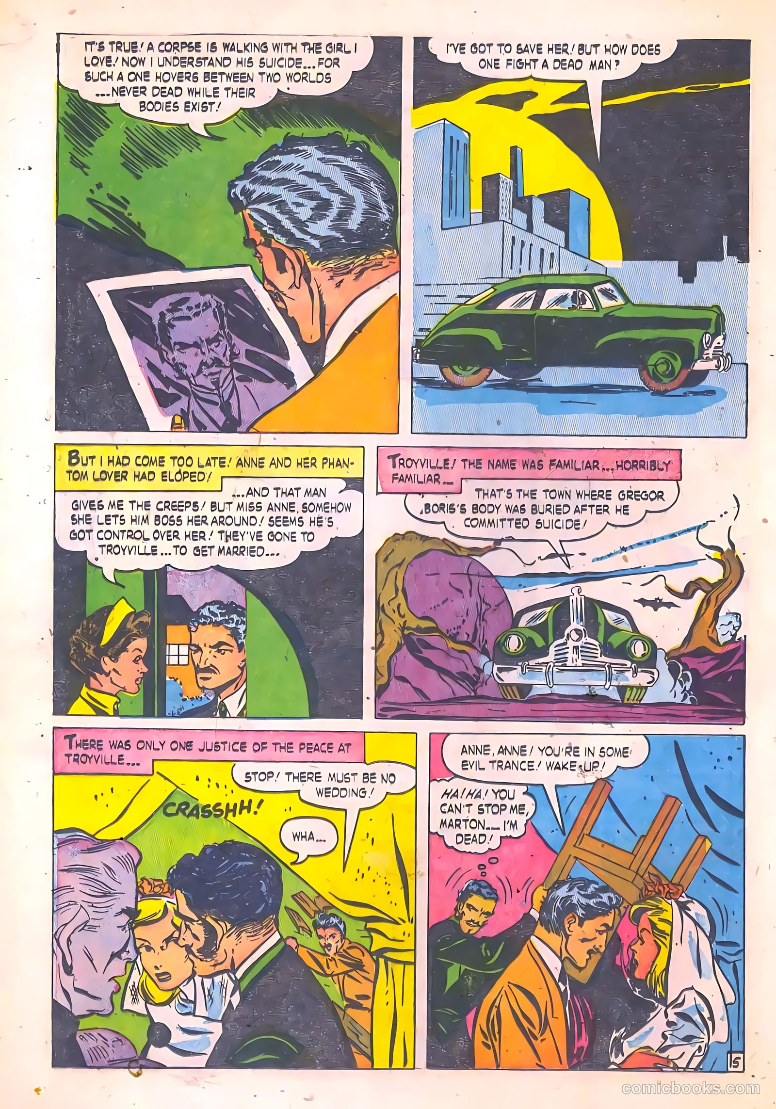 Mysterious Adventures #6 (1952) — page 14 of 36
