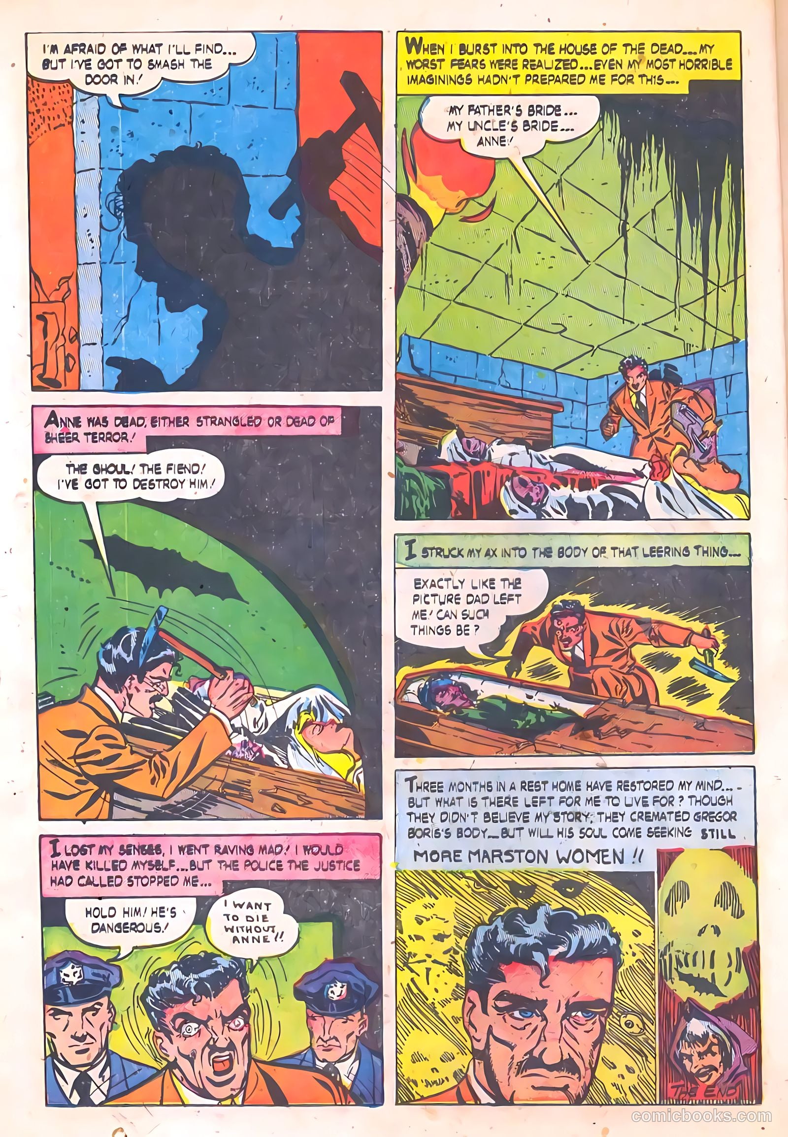 Mysterious Adventures #6 (1952) — page 16 of 36