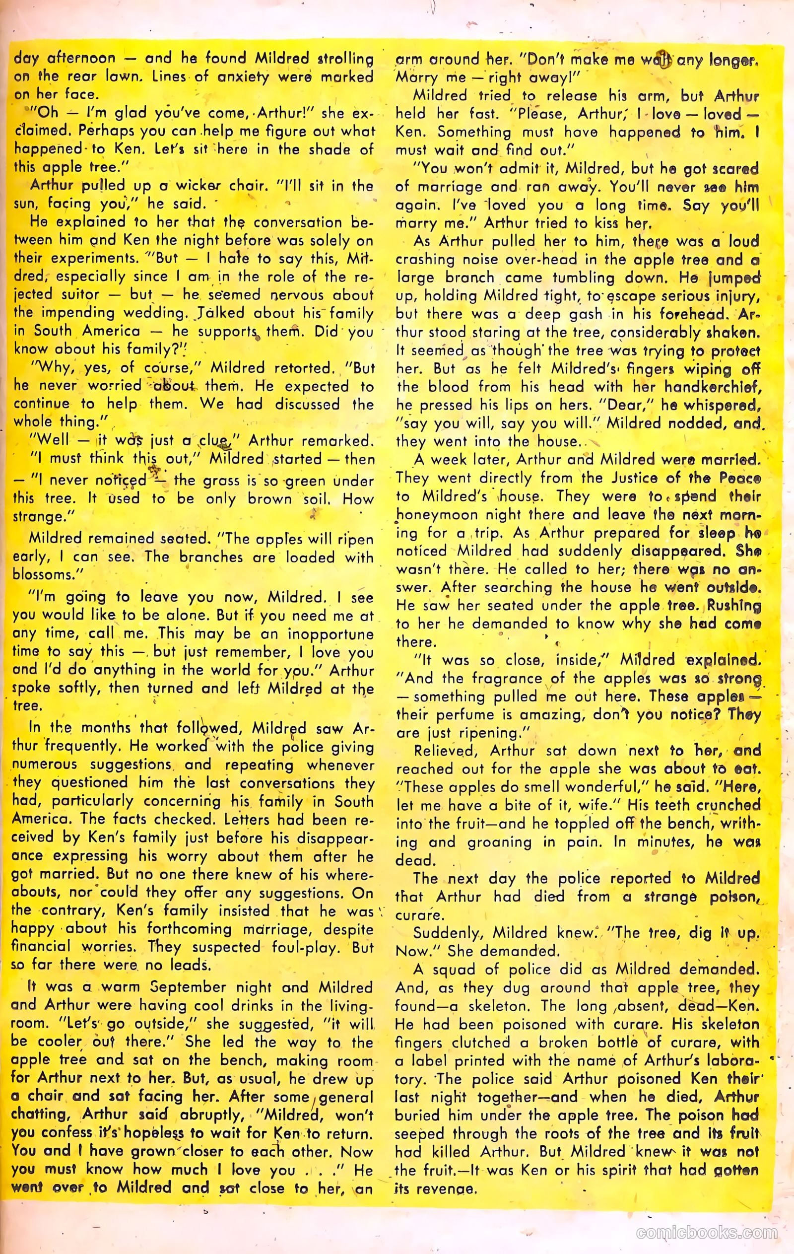 Mysterious Adventures #6 (1952) — page 19 of 36