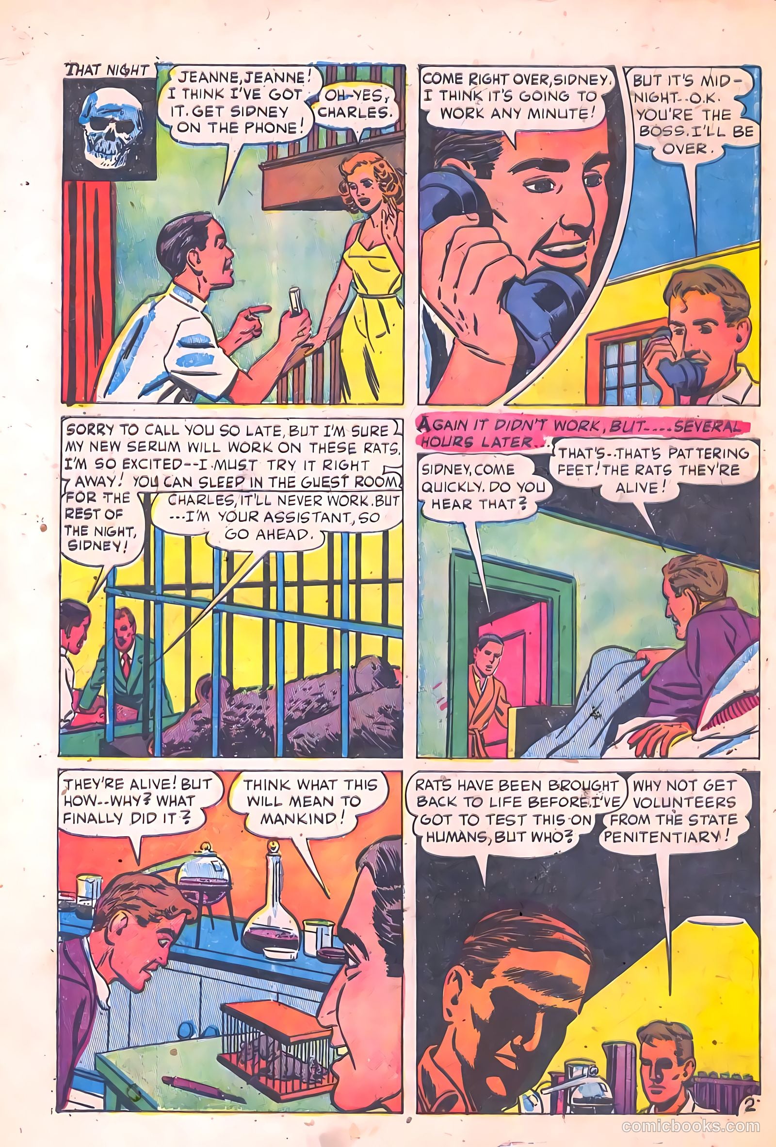 Mysterious Adventures #6 (1952) — page 28 of 36