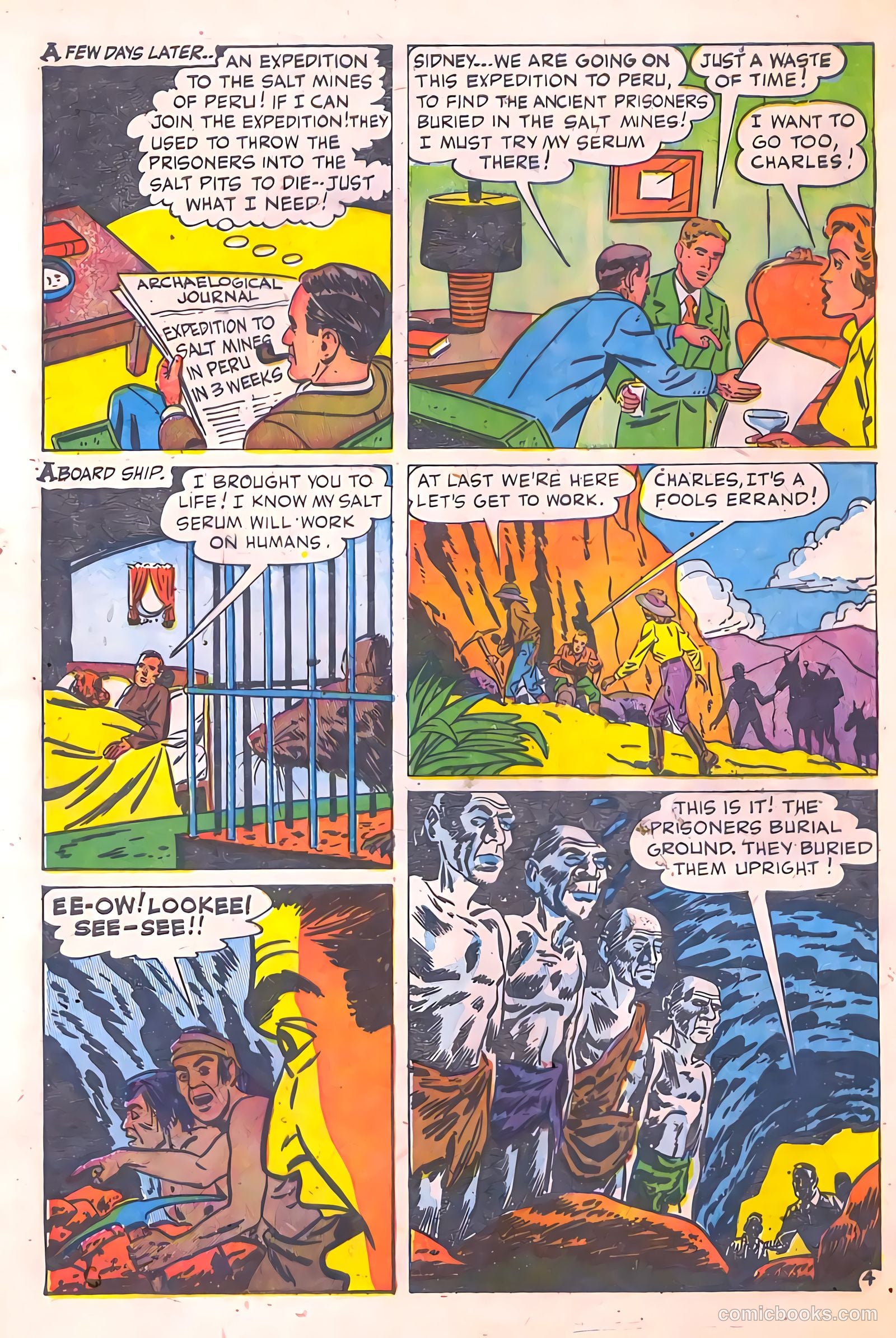 Mysterious Adventures #6 (1952) — page 30 of 36