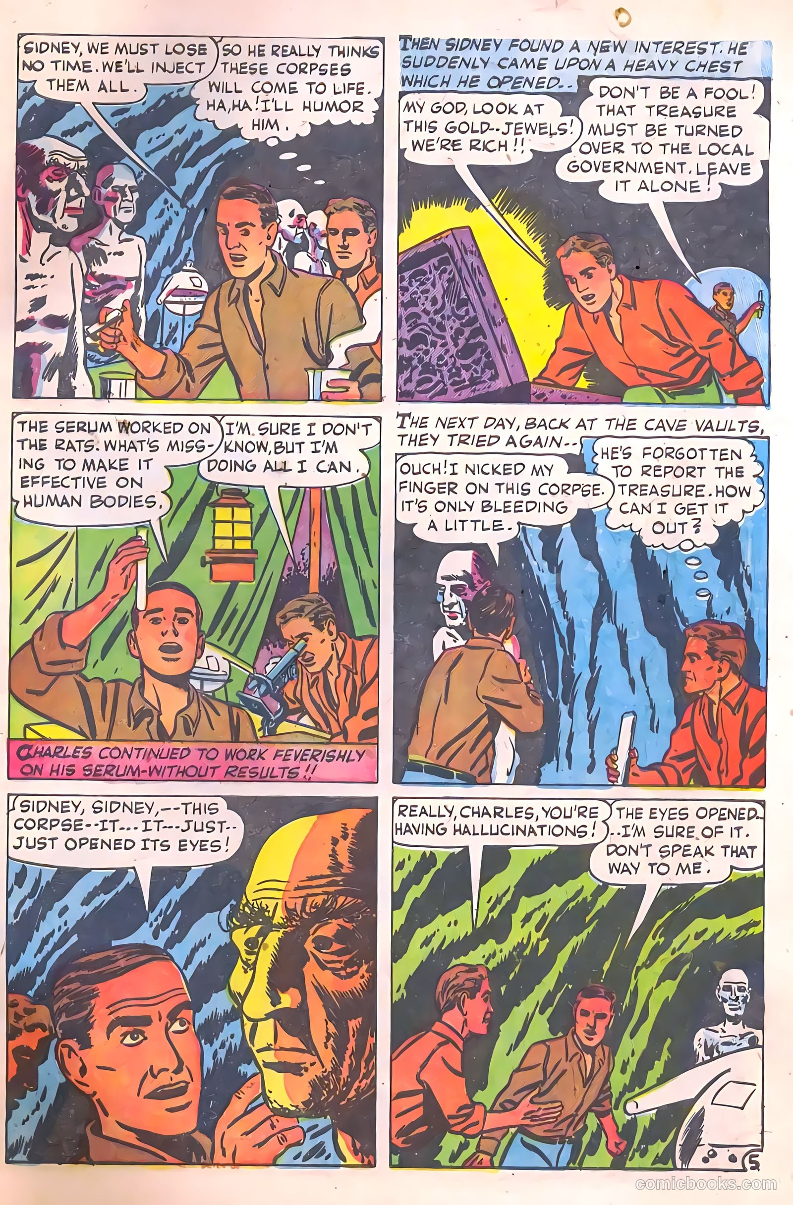 Mysterious Adventures #6 (1952) — page 31 of 36