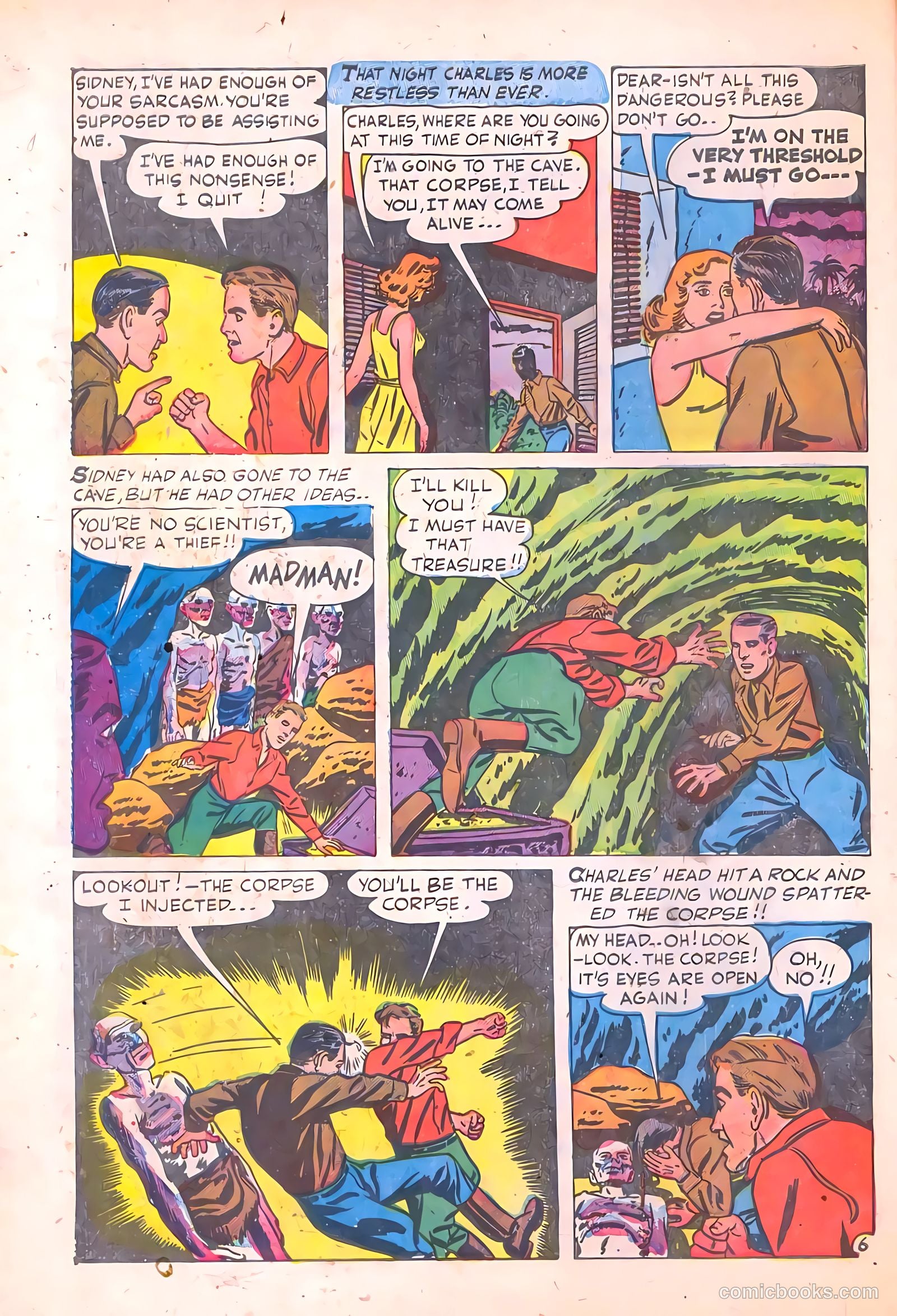 Mysterious Adventures #6 (1952) — page 32 of 36
