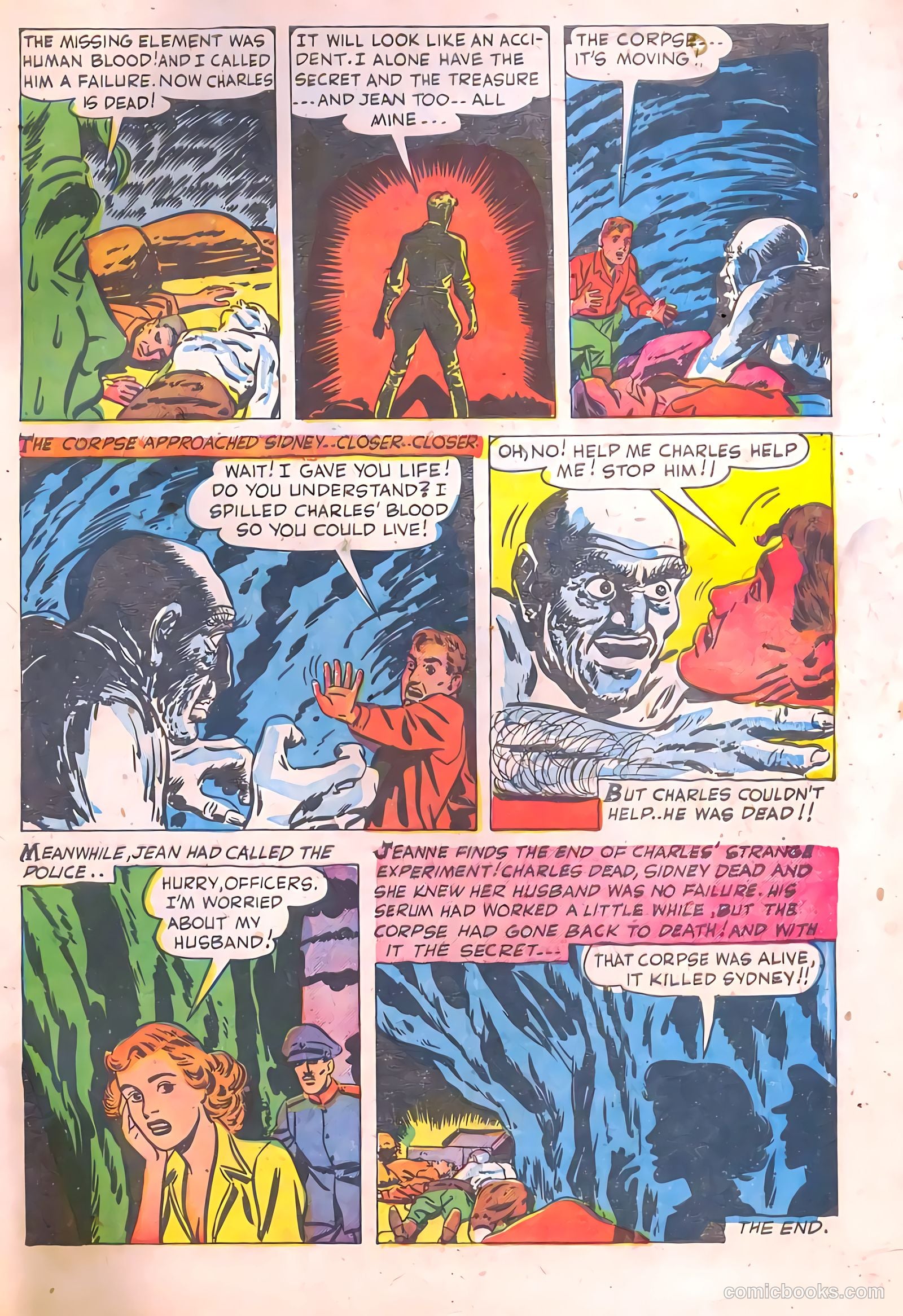 Mysterious Adventures #6 (1952) — page 33 of 36