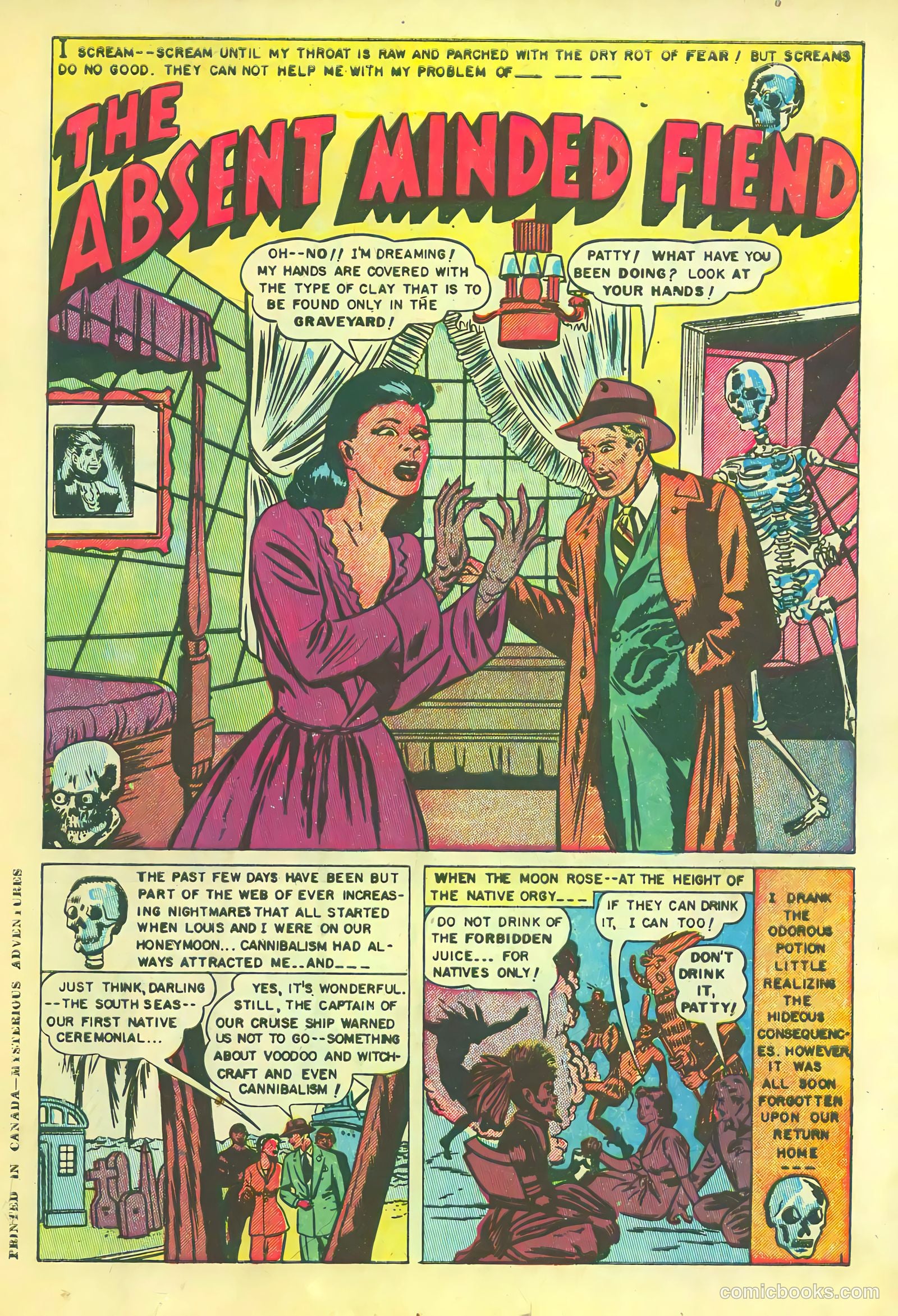 Mysterious Adventures #7 (1952) — page 3 of 36