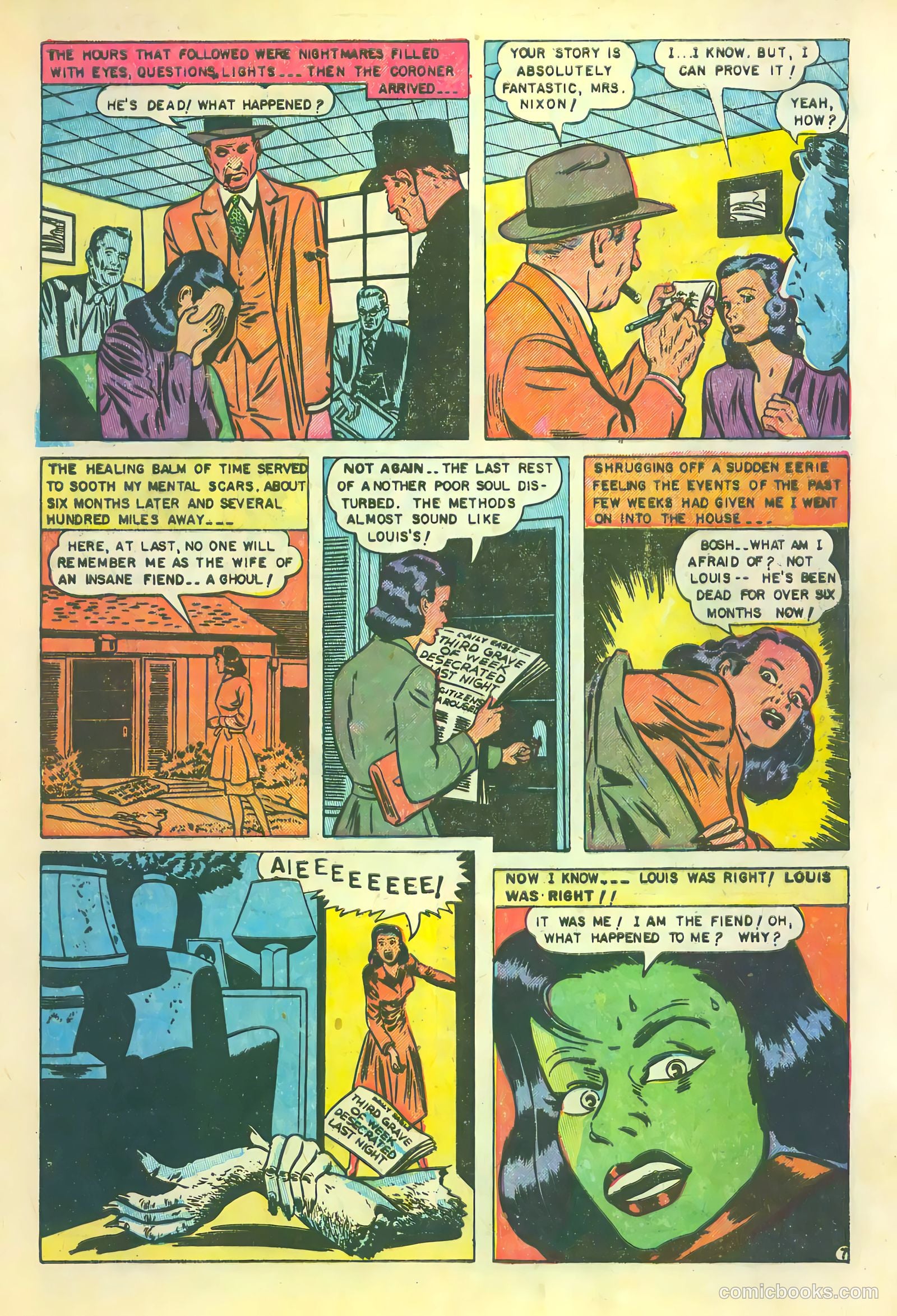 Mysterious Adventures #7 (1952) — page 9 of 36