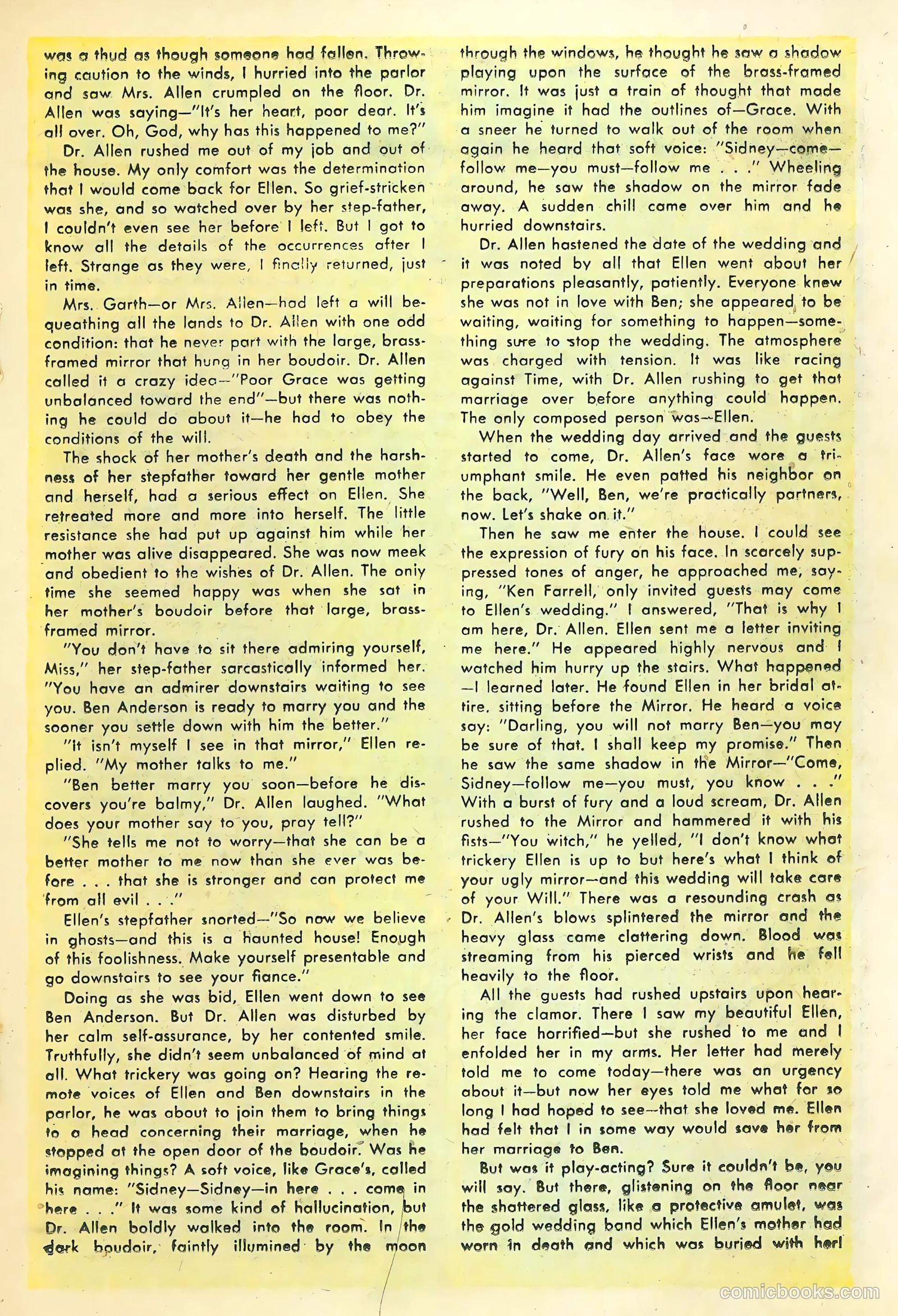 Mysterious Adventures #7 (1952) — page 19 of 36