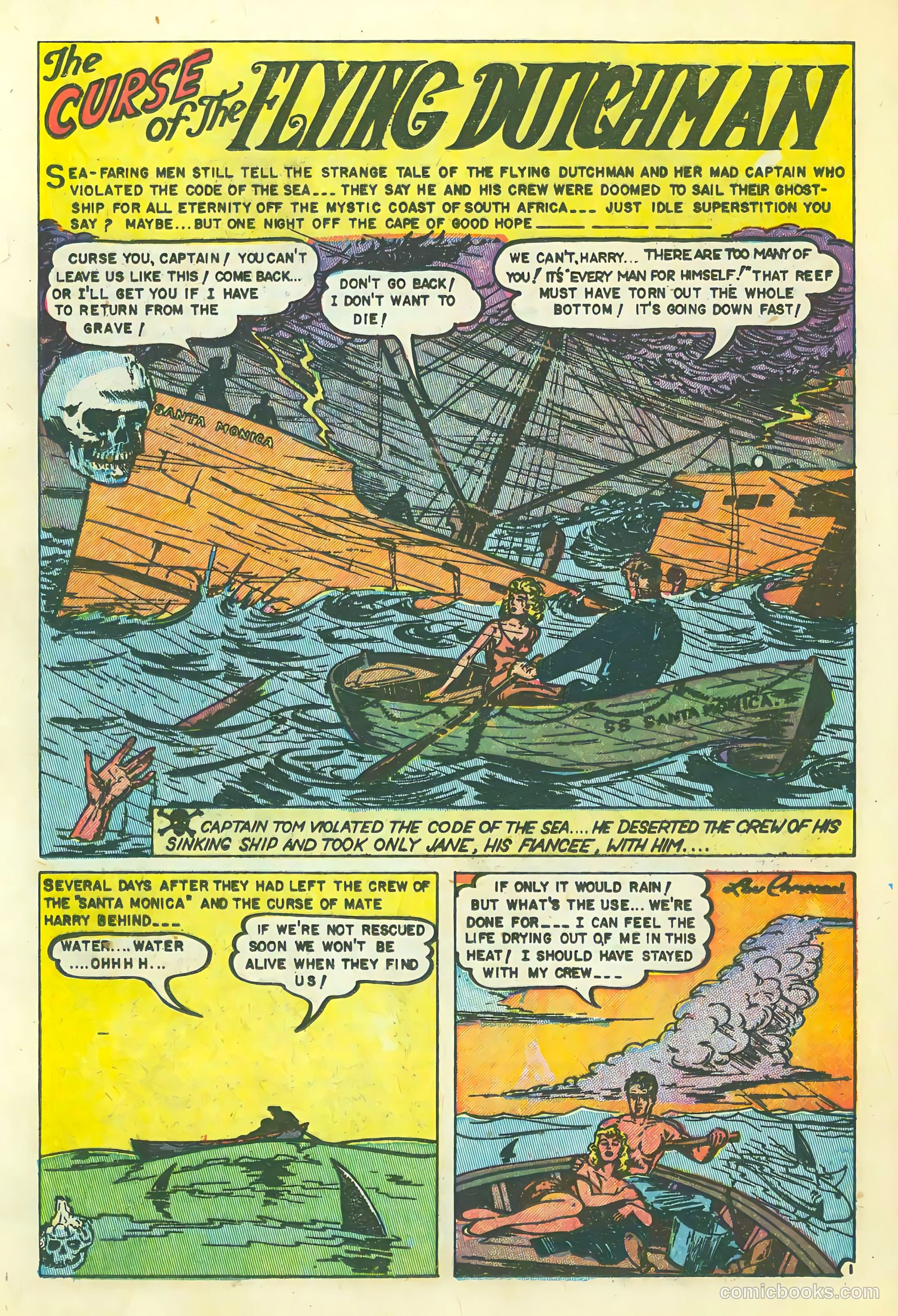 Mysterious Adventures #7 (1952) — page 20 of 36