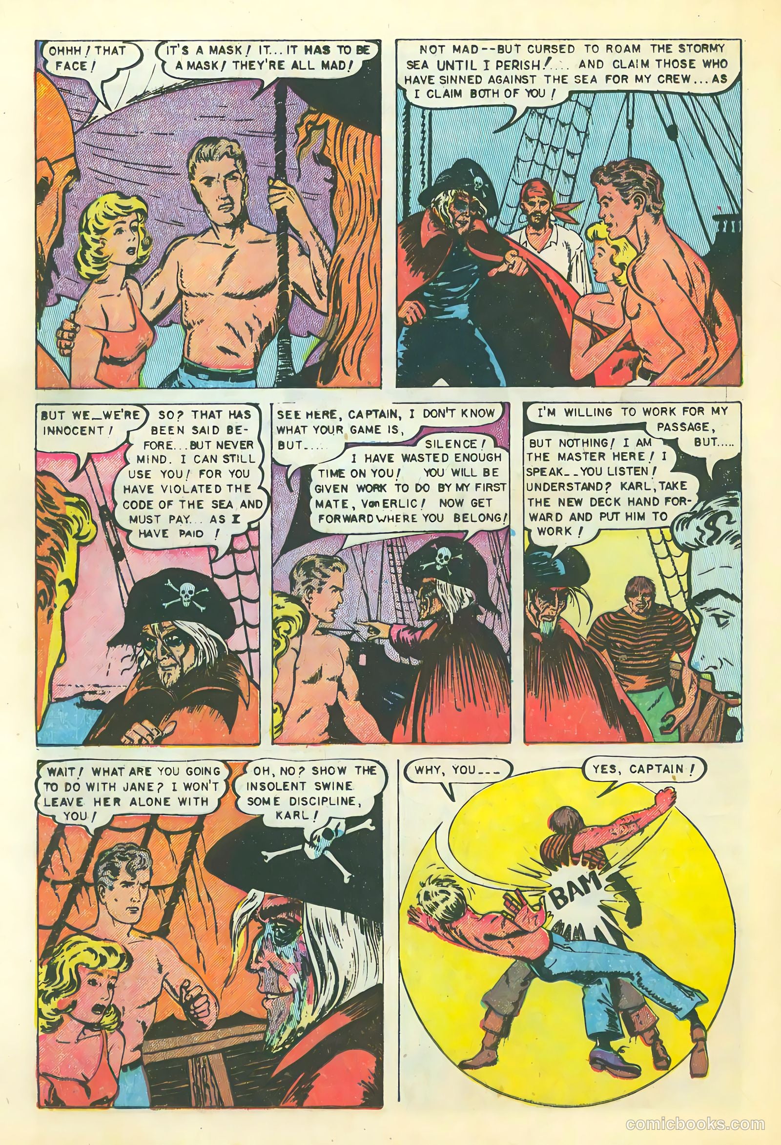 Mysterious Adventures #7 (1952) — page 22 of 36