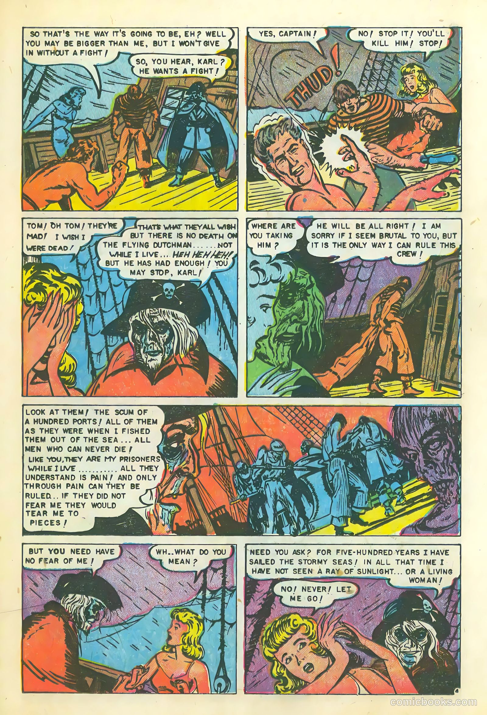 Mysterious Adventures #7 (1952) — page 23 of 36