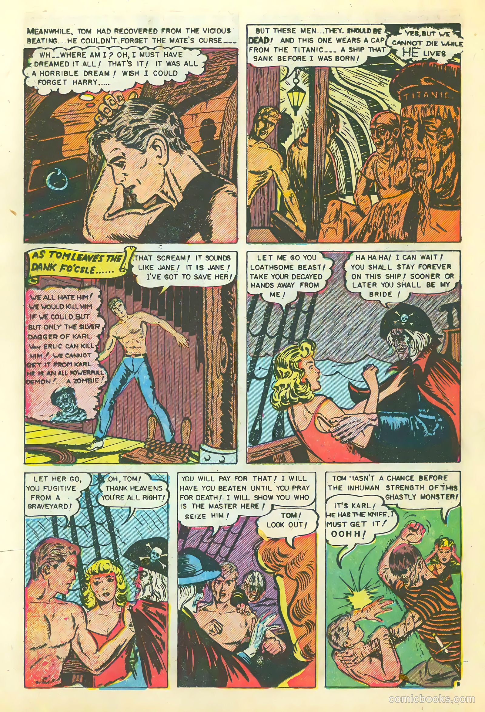 Mysterious Adventures #7 (1952) — page 24 of 36