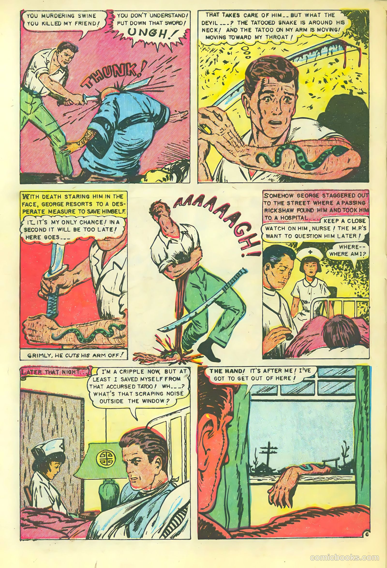 Mysterious Adventures #7 (1952) — page 32 of 36