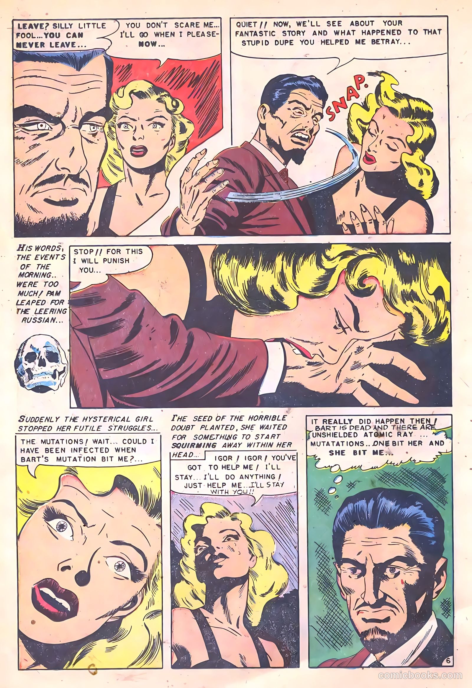 Mysterious Adventures #8 (1952) — page 8 of 36