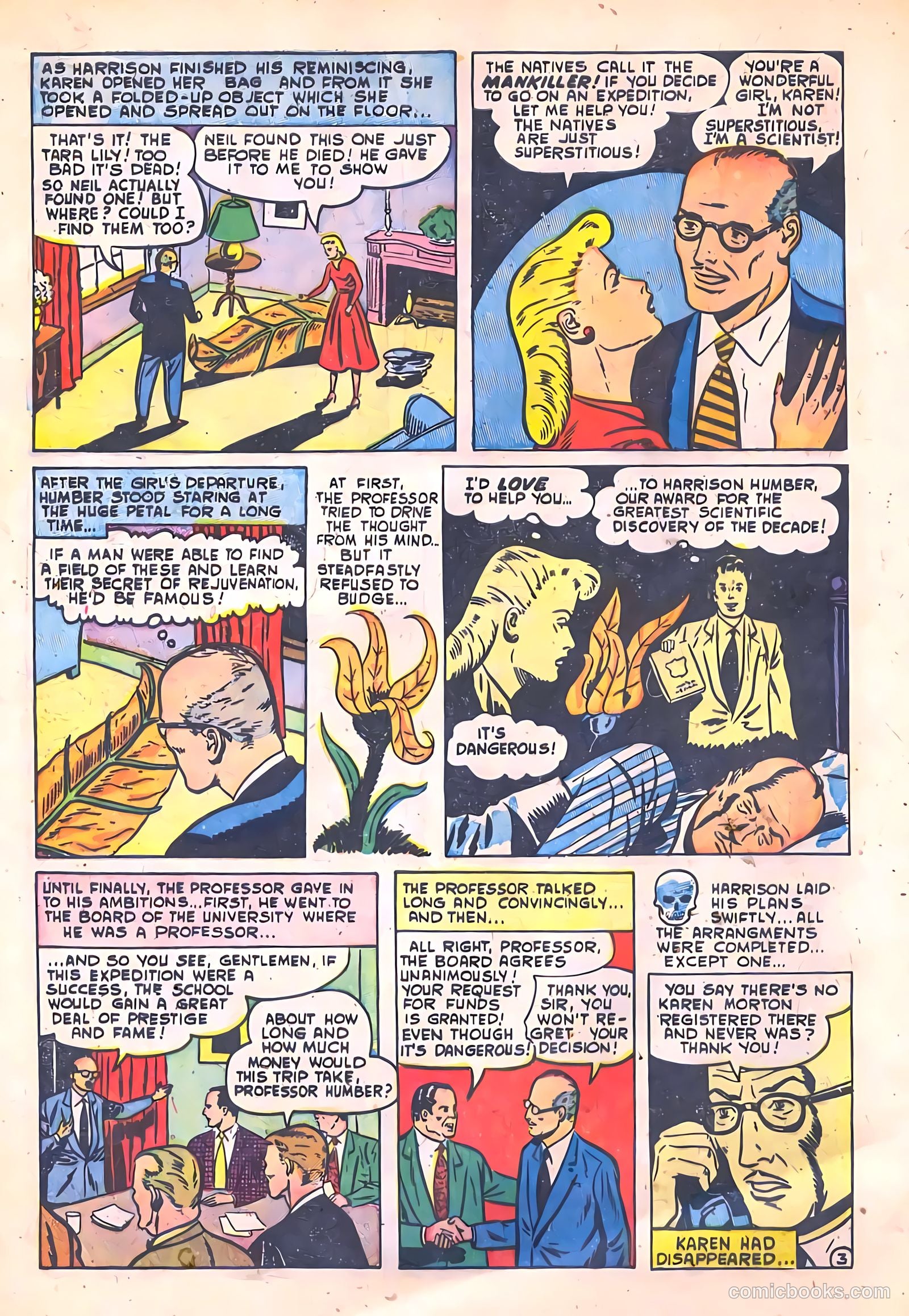 Mysterious Adventures #8 (1952) — page 12 of 36
