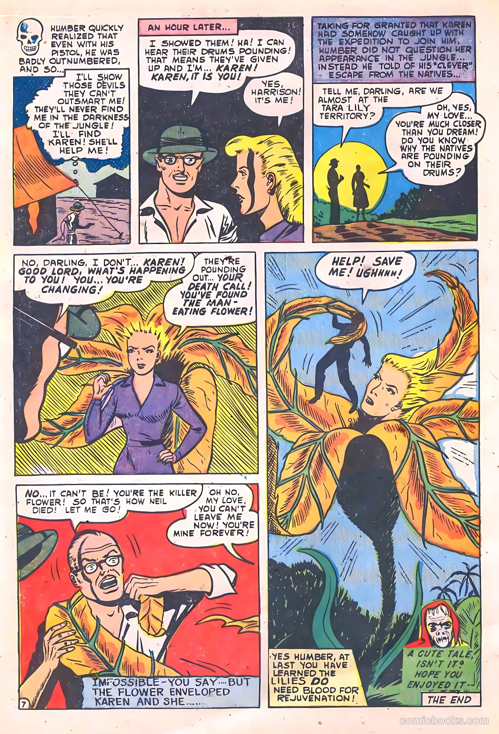 Mysterious Adventures #8 (1952) — page 16 of 36