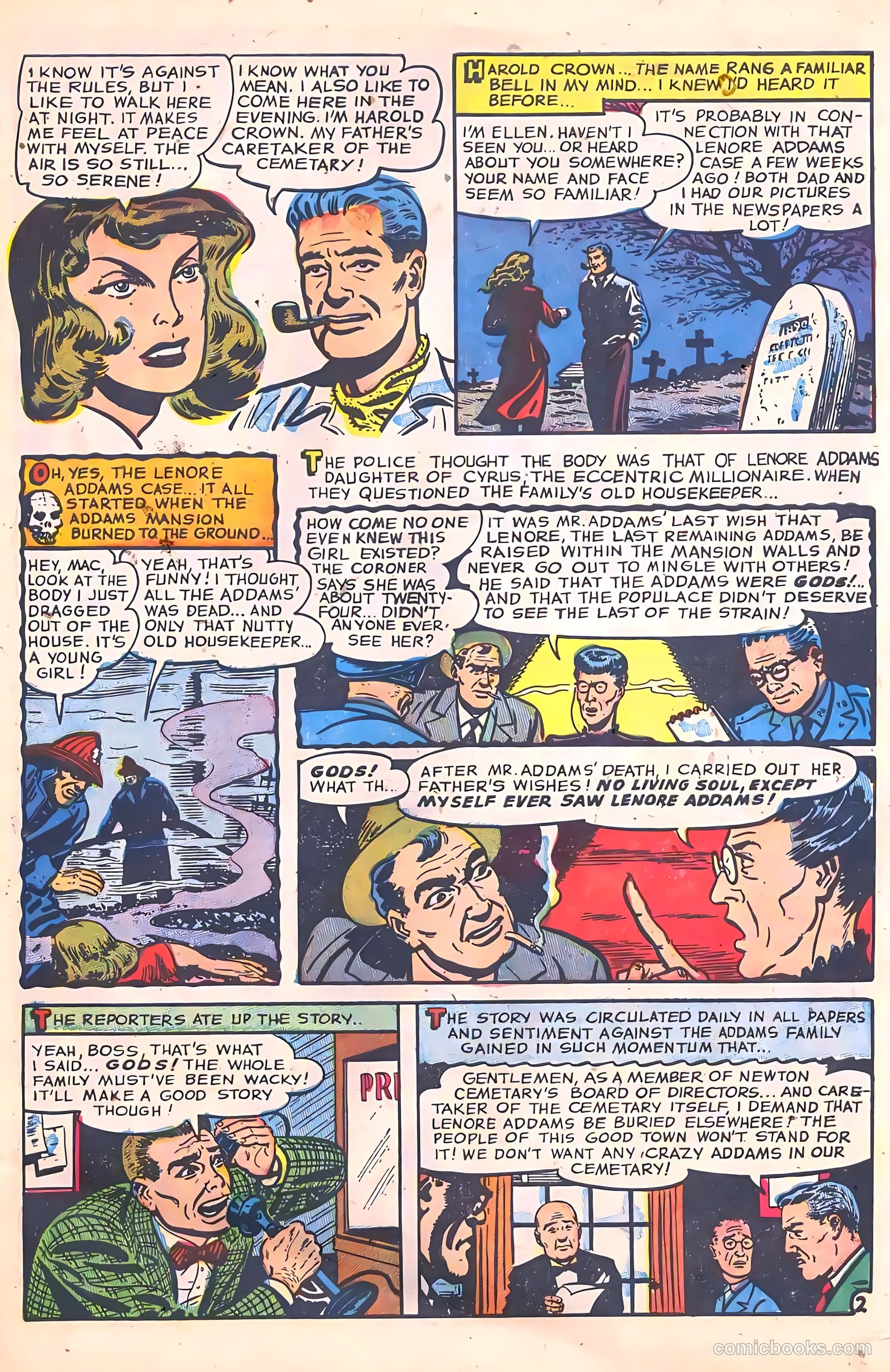 Mysterious Adventures #8 (1952) — page 21 of 36