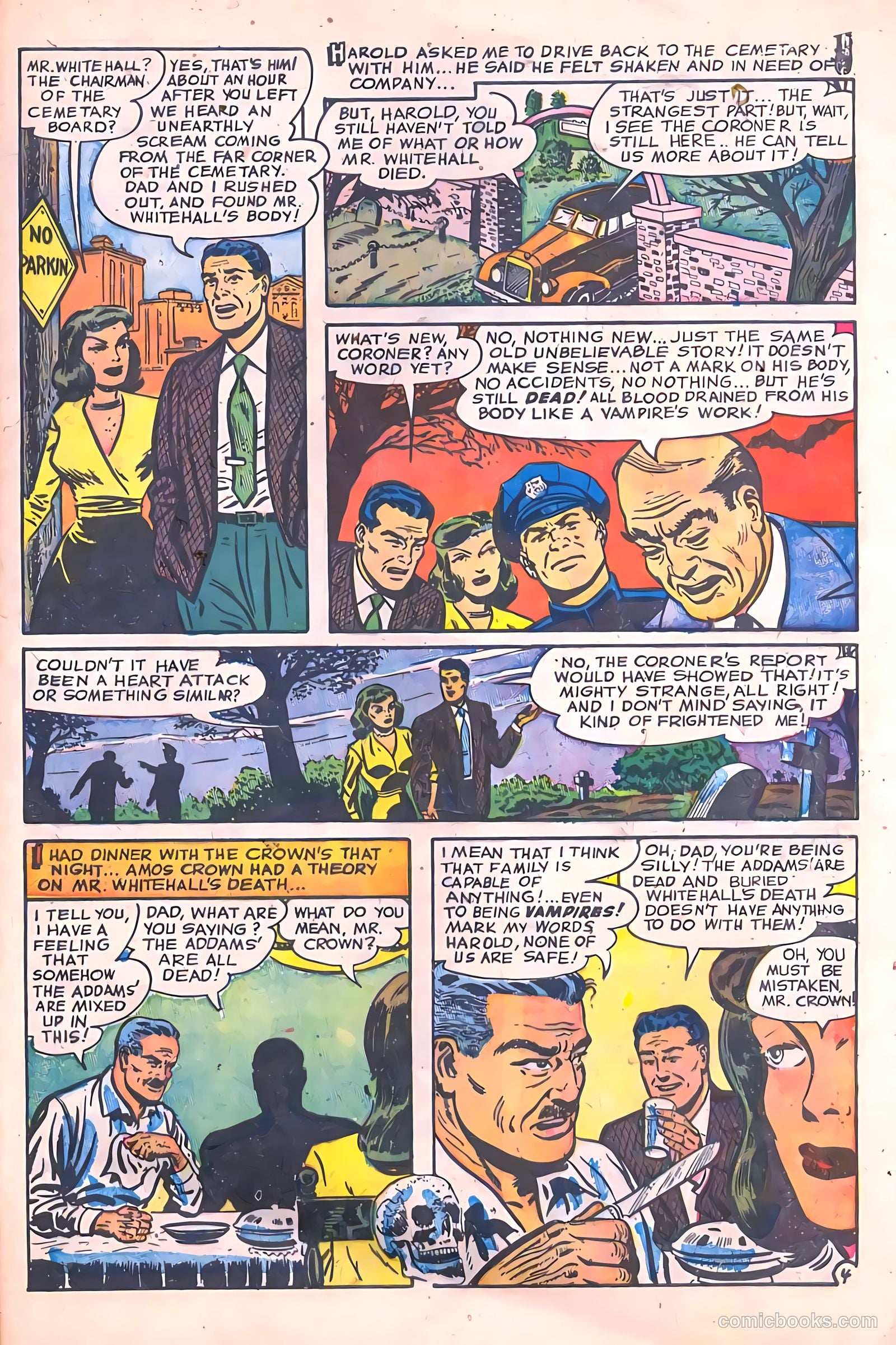 Mysterious Adventures #8 (1952) — page 23 of 36